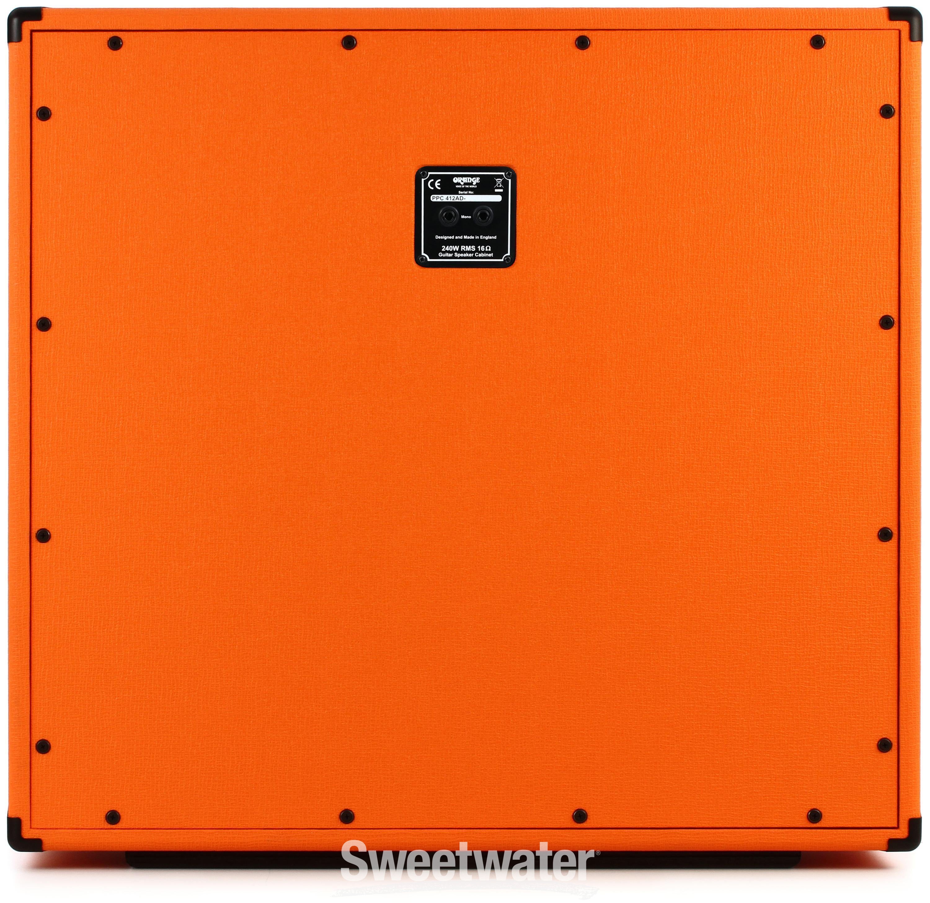 Orange PPC412-A - 240-watt 4x12-inch Angled Cabinet - Orange
