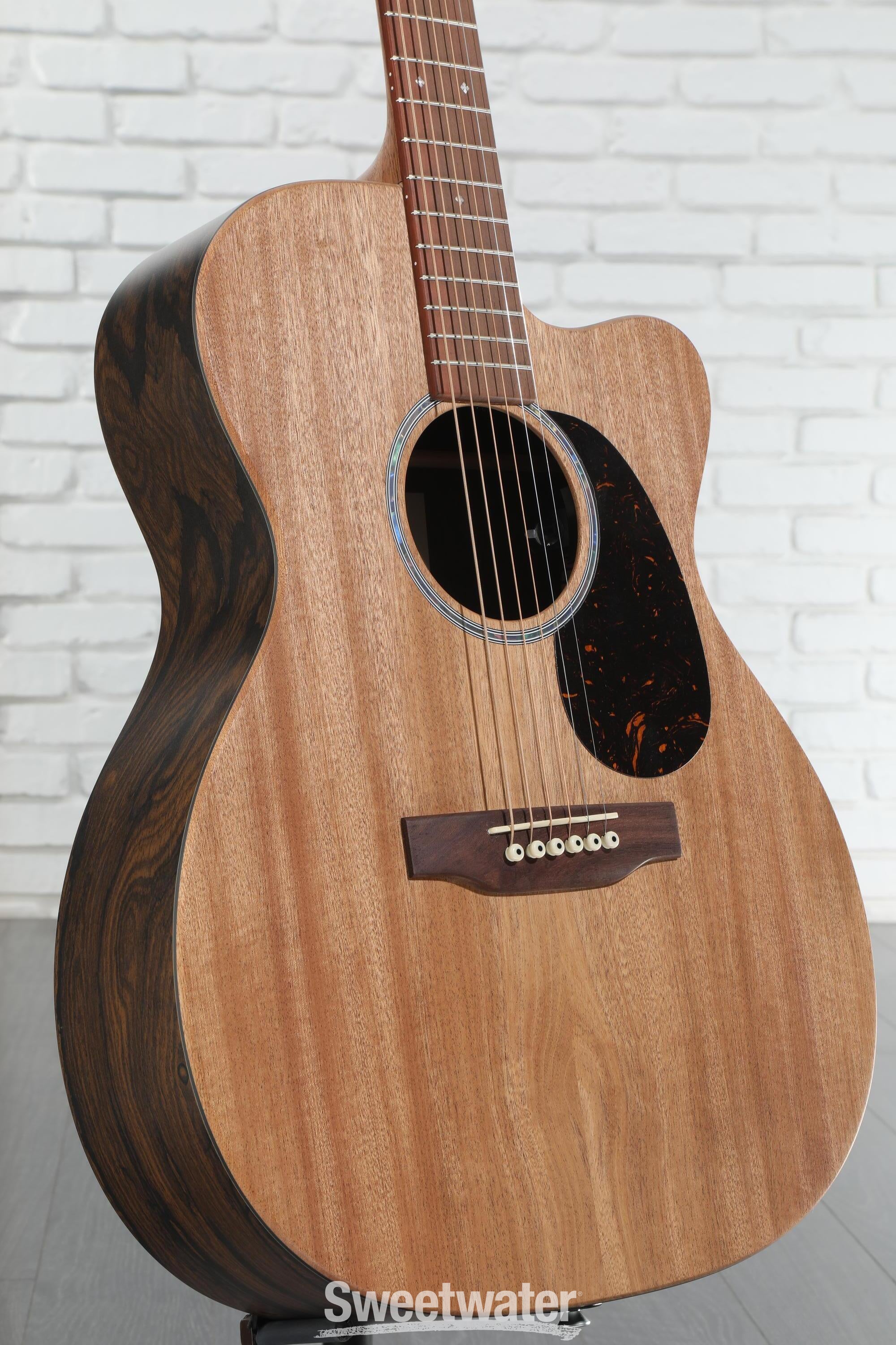 Martin OMC-X2E Ziricote Special Acoustic-electric Guitar - Natural