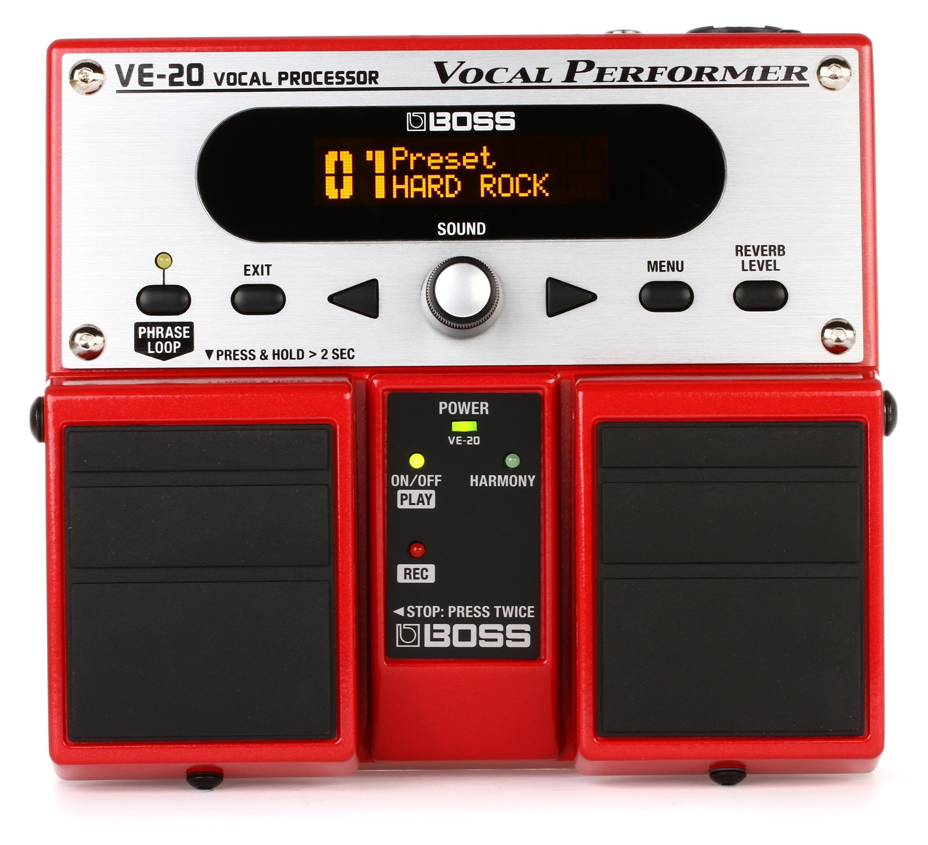 Boss VE-20 Vocal Effects Processor | Sweetwater