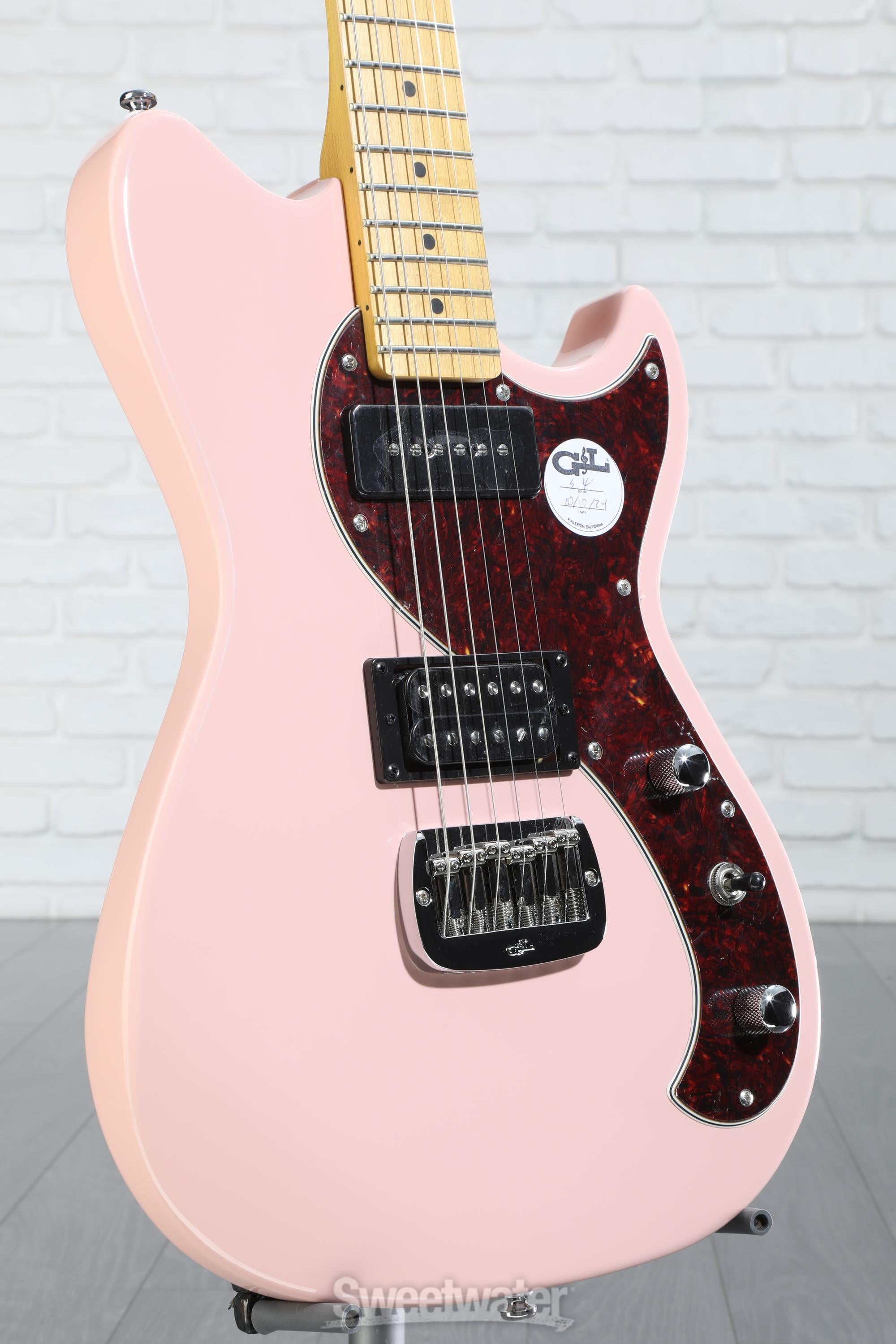 G&L Tribute Fallout Electric Guitar - Shell Pink