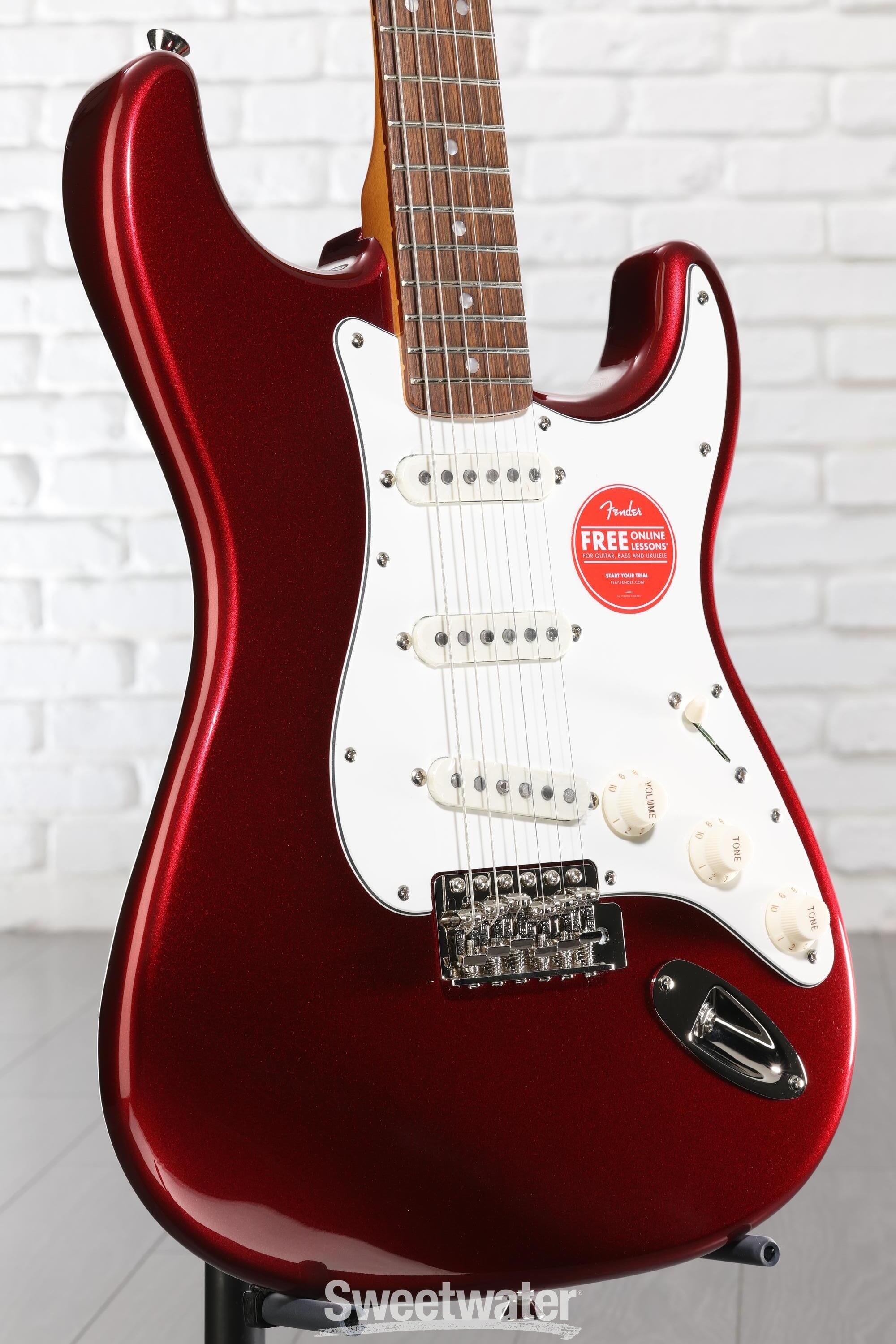 Squier Classic Vibe '60s Stratocaster - Candy Apple Red | Sweetwater