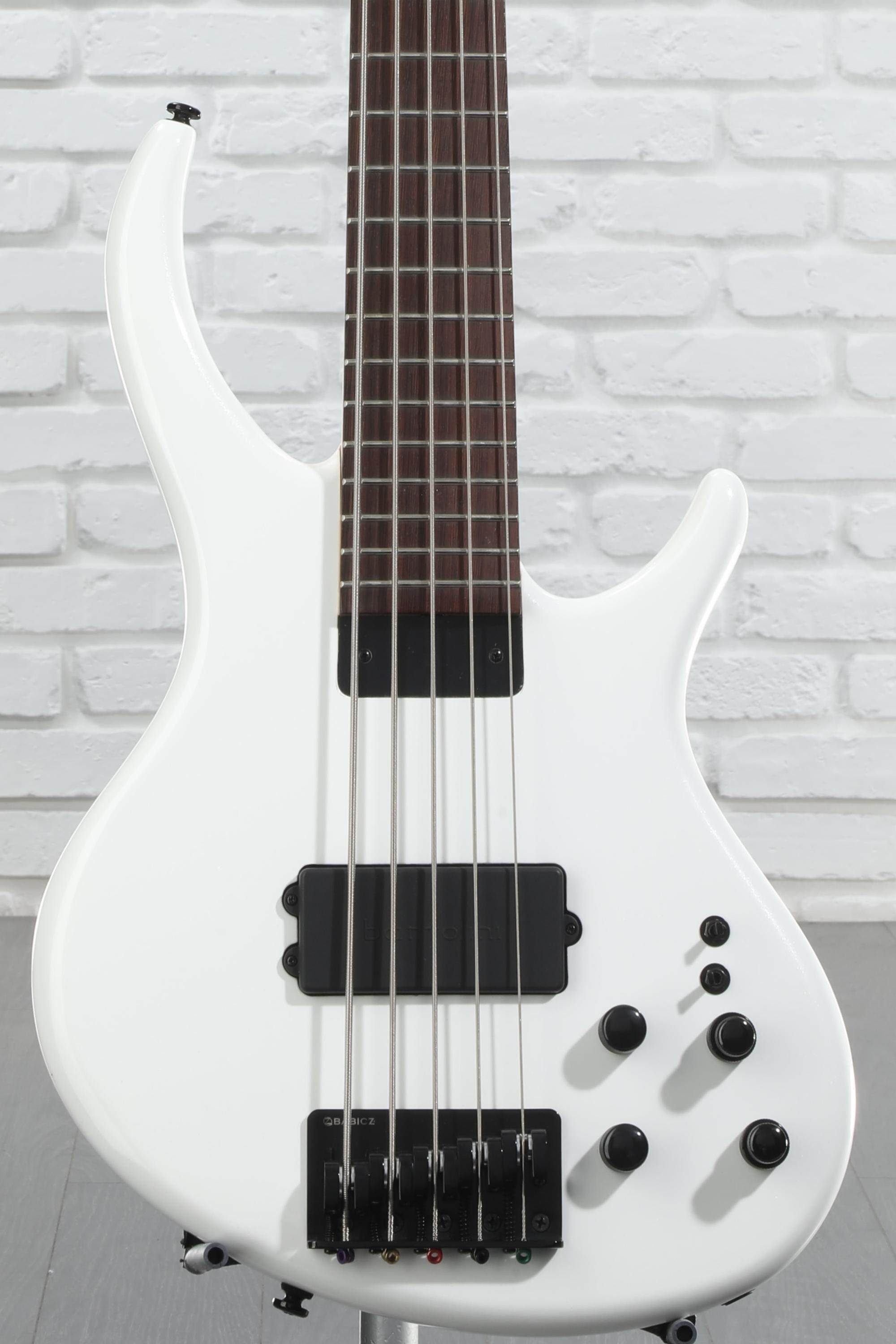 Tobias Growler V 5-string Bass Guitar - White Pearl