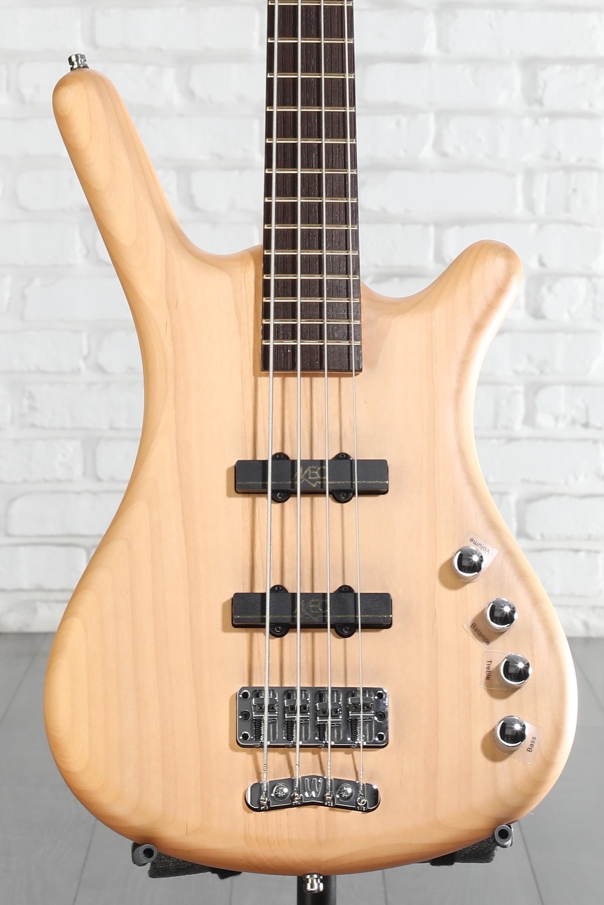 Warwick RockBass Corvette Basic Bass Guitar - Natural | Sweetwater