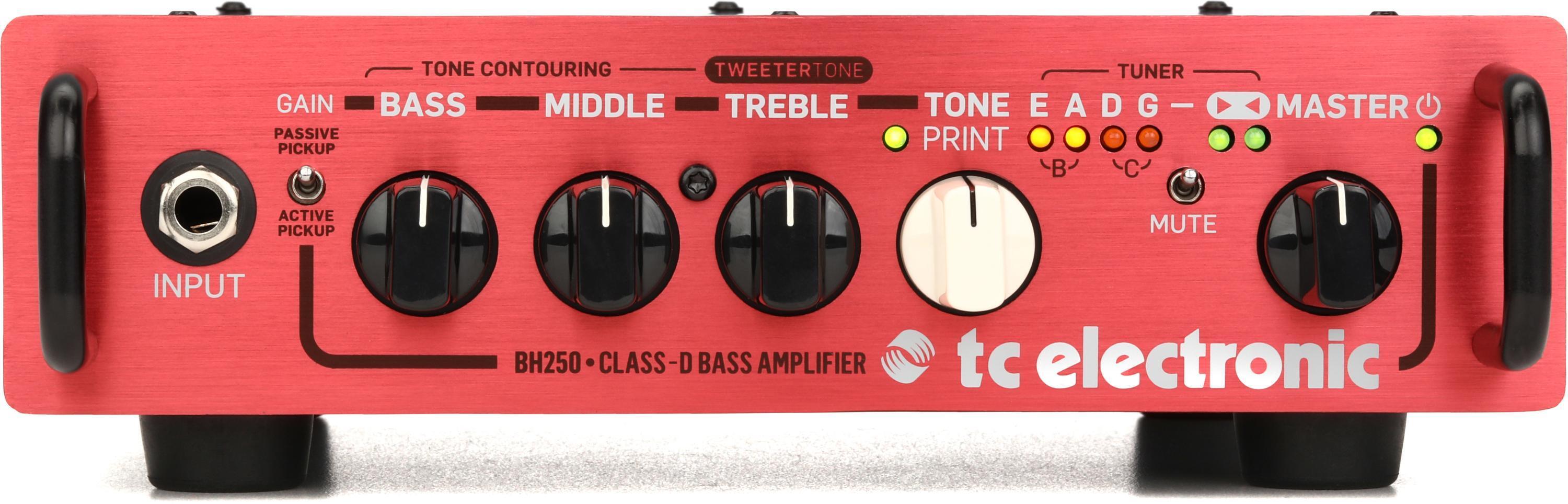 TC Electronic BH250 250-watt Compact Bass Head | Sweetwater