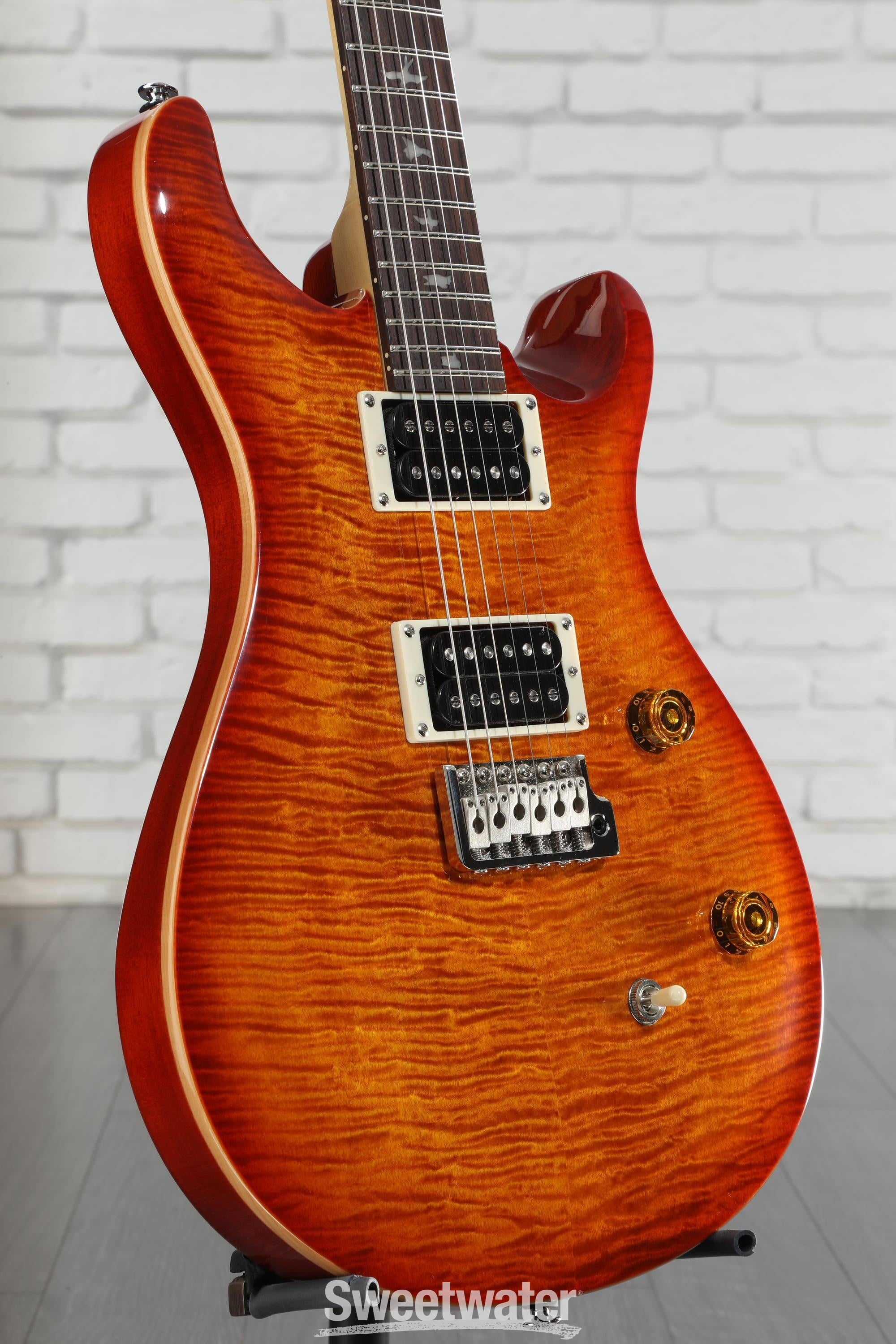 ギター PRS SE CE 24 Vintage Surburst PRS SE CE 24 Standard Electric Guitar - Vintage Sunburst