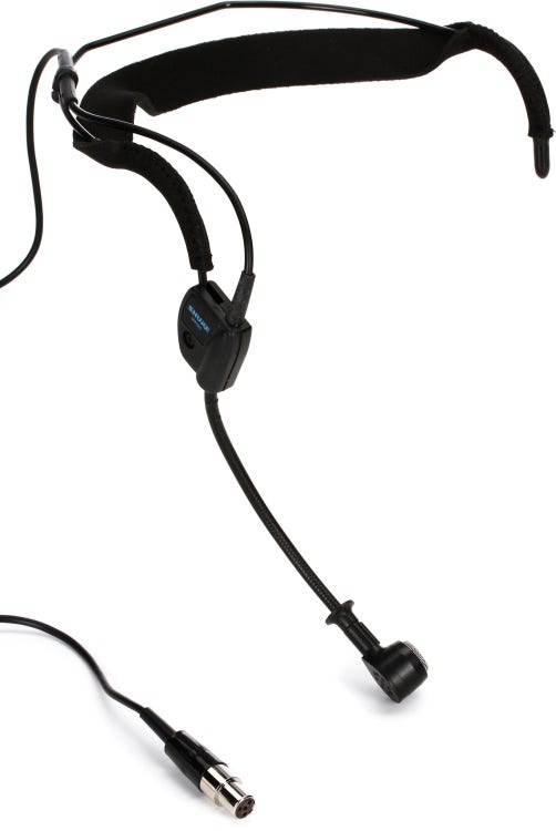 Shure WH20TQG Headset Microphone with TQG Connector for Shure Wireless |  Sweetwater