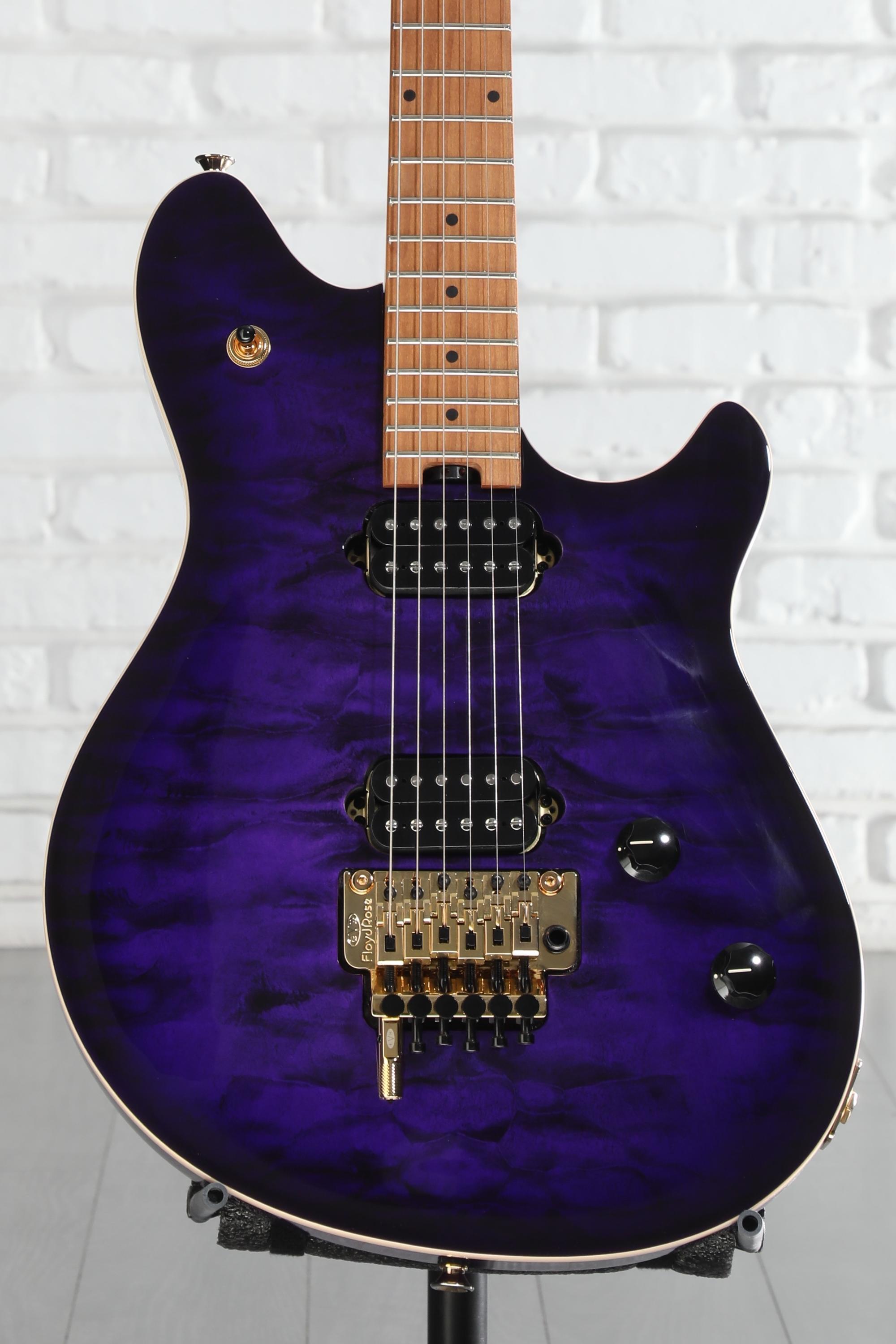 EVH Wolfgang Special QM Electric Guitar - Purple Burst | Sweetwater