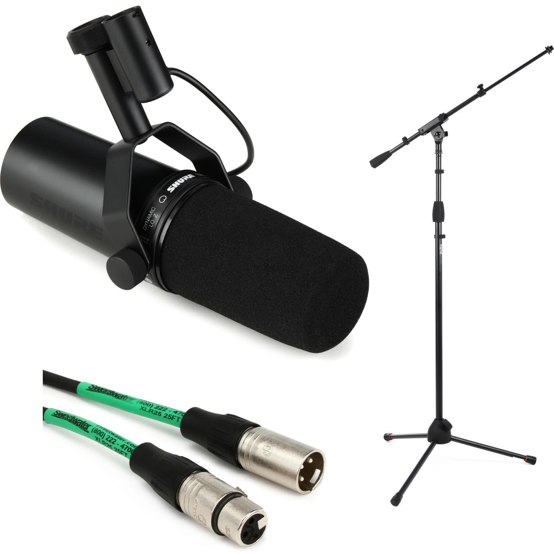 Shure SM7dB Dynamic Cardioid Microphone STUDIO PAK