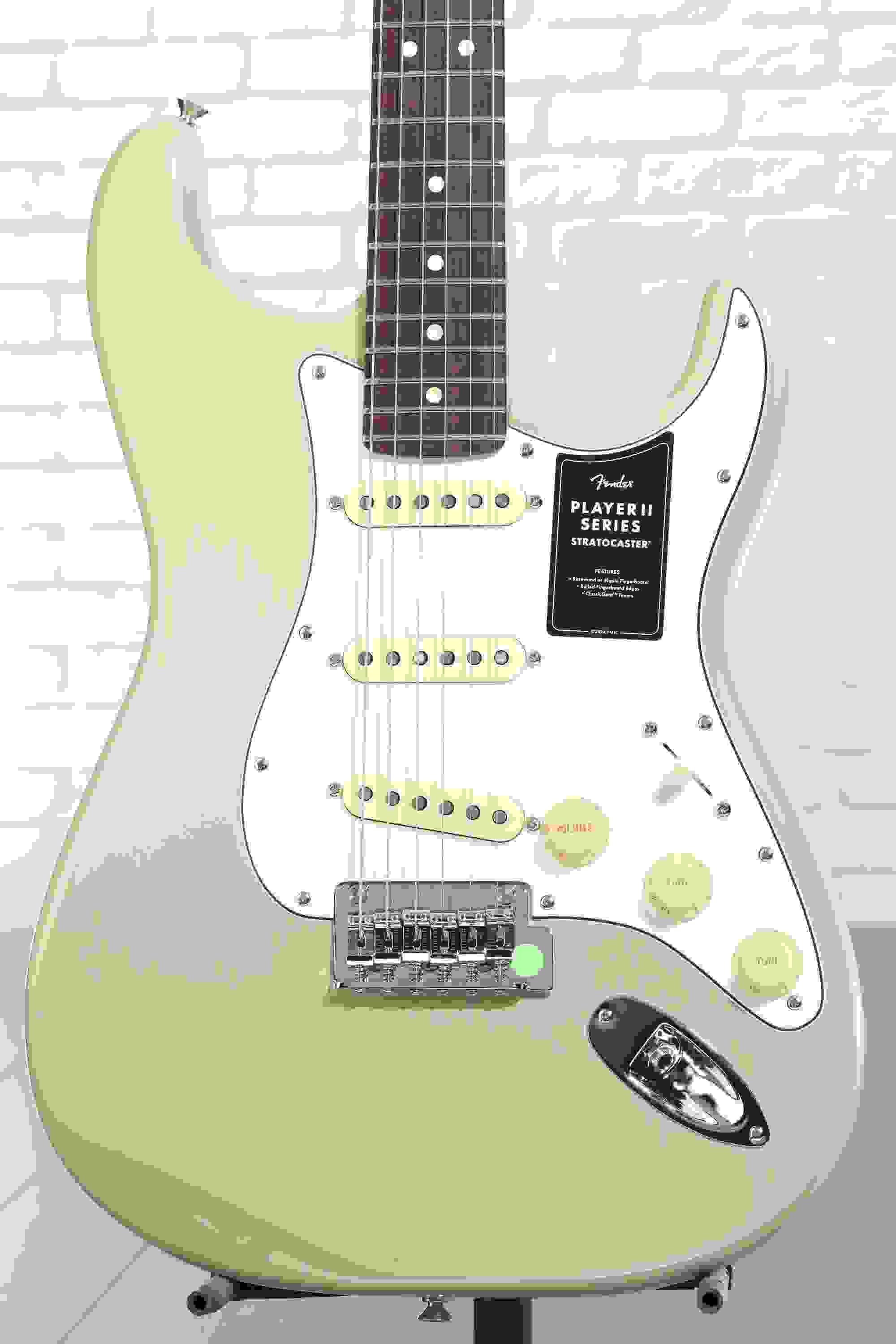 Fender Player II Stratocaster Electric Guitar - Birch Green with Rosewood Fingerboard