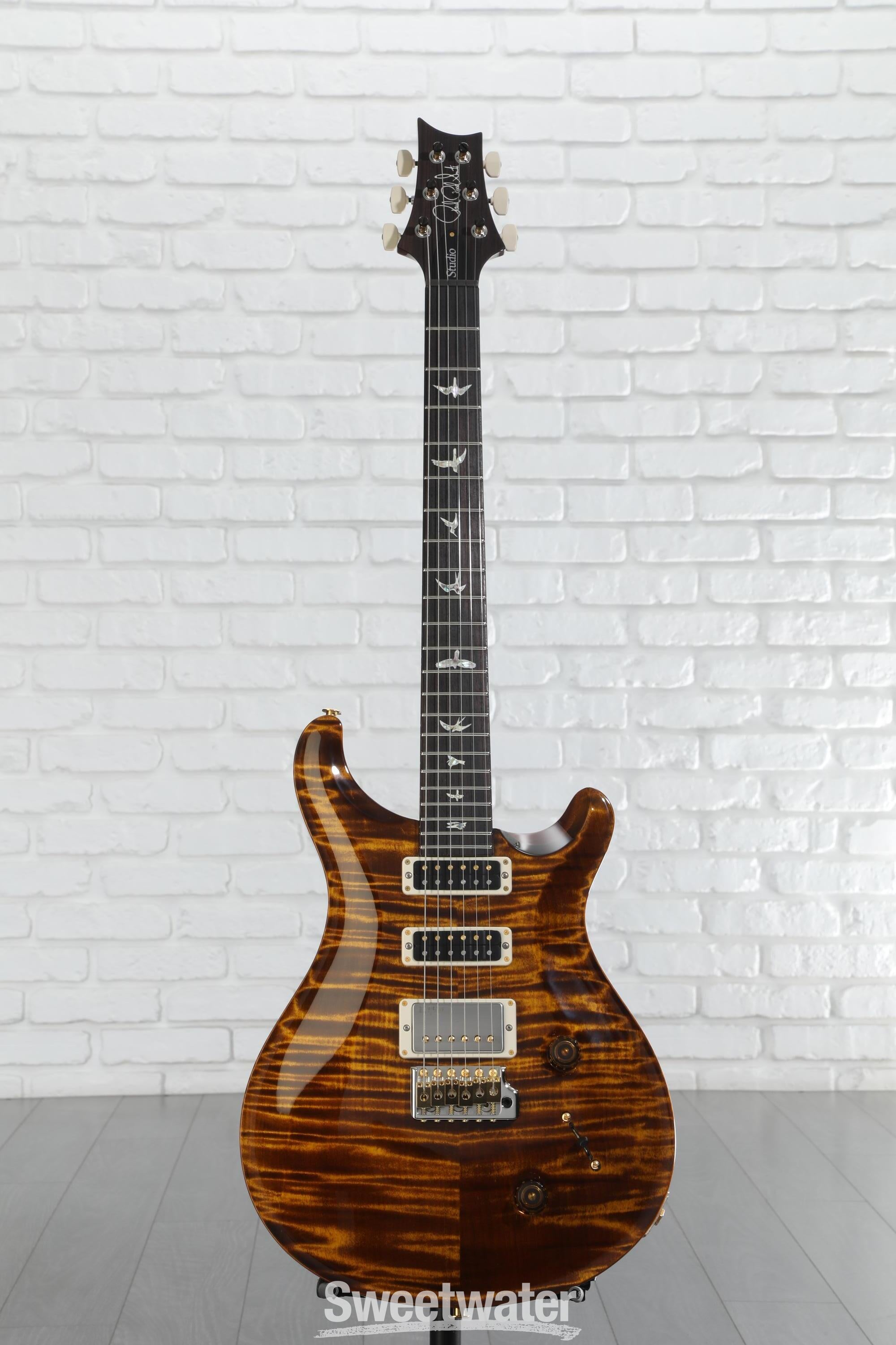 PRS Studio 10-Top Electric Guitar - Black Gold | Sweetwater