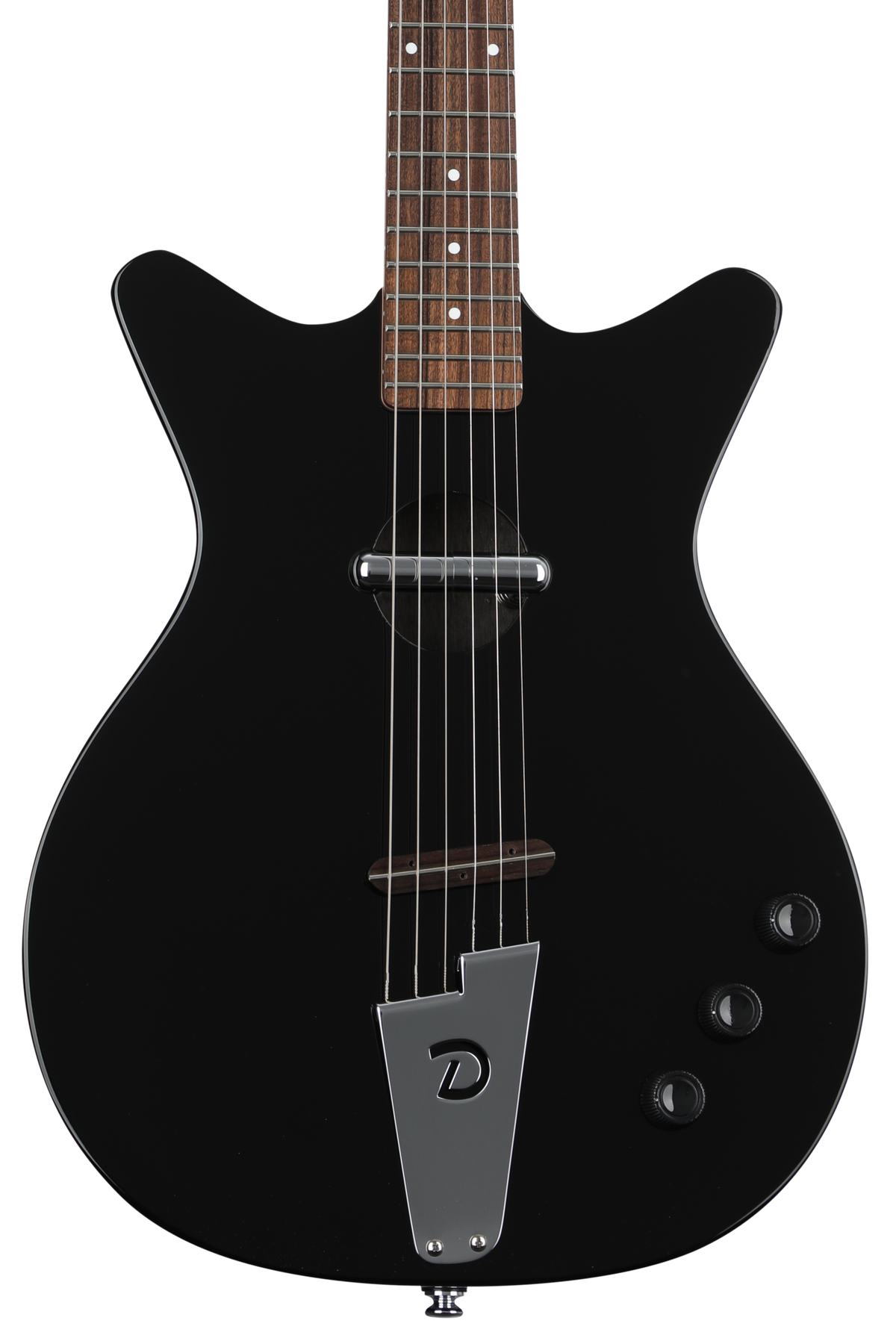 Danelectro Convertible Acoustic Electric Guitar Black