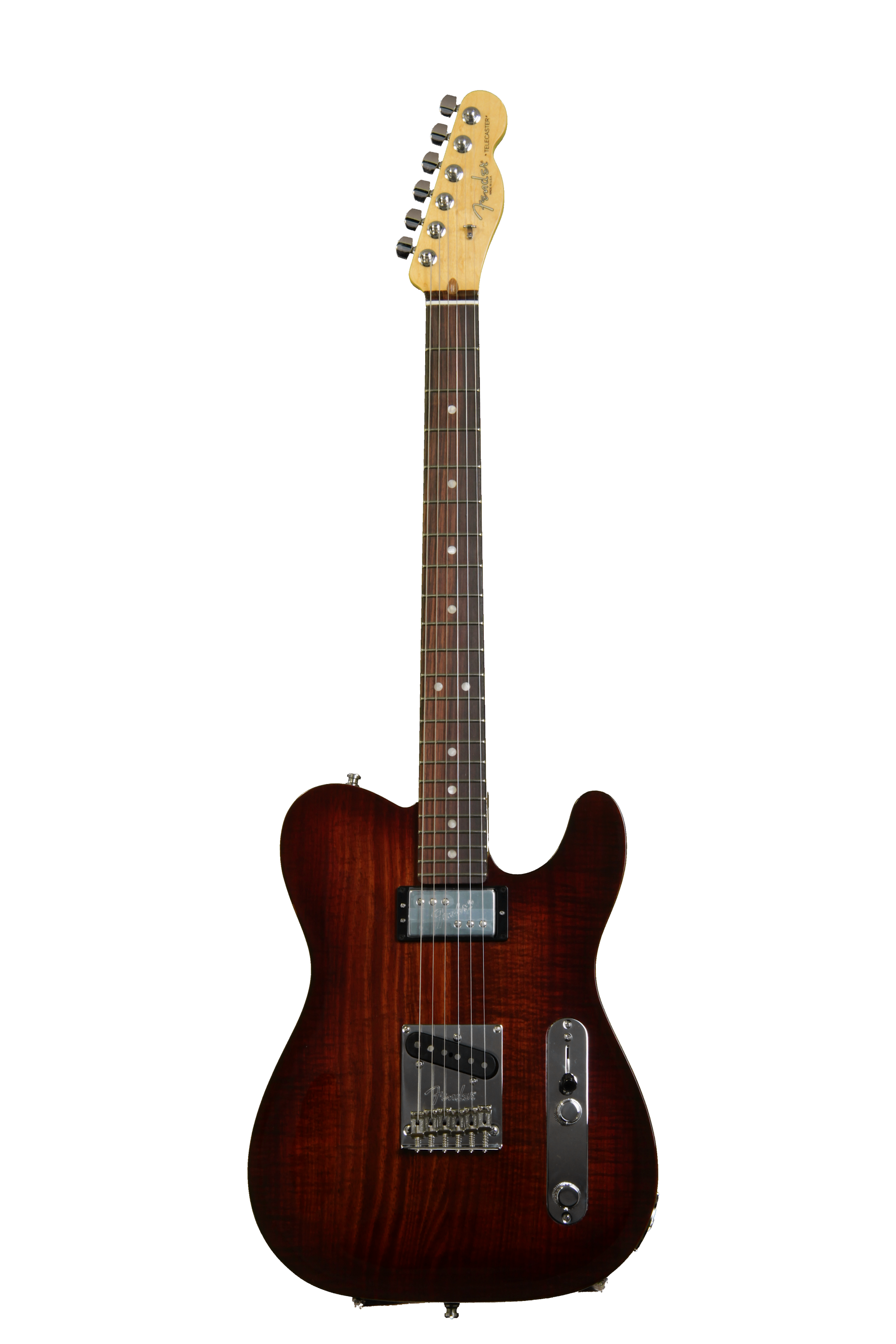 Fender Select Carved Blackwood Top Telecaster SH - Tasmanian Blackwood