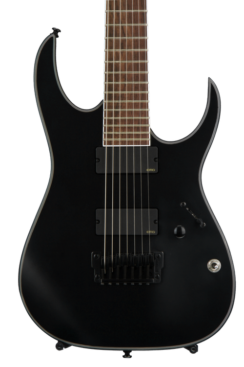Ibanez RG Iron Label RGIR37BFE - Black Flat | Sweetwater