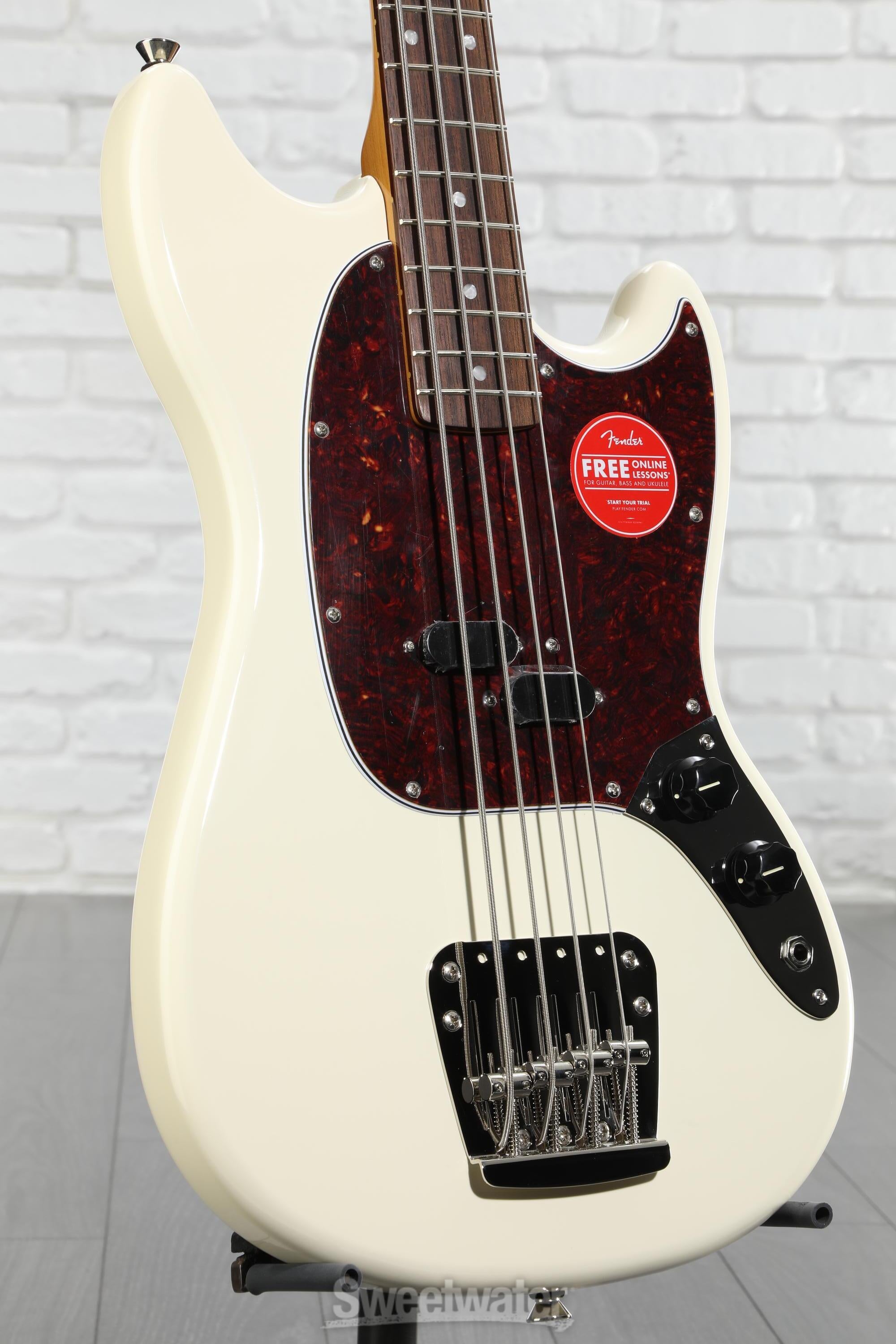 Squier Classic Vide ‘60s Mustang Bass Squier Classic Vibe '60s Mustang Bass Guitar | Music & Arts