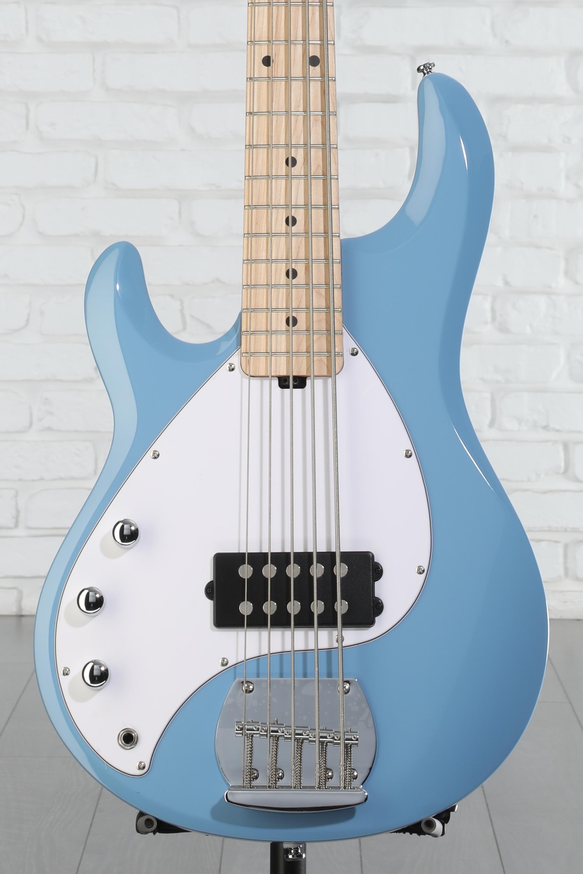 Sterling MUSIC MAN ミュージックマン レフティ ブルー　左 Sterling MUSIC MAN ミュージックマン レフティ ブルー 左 即納