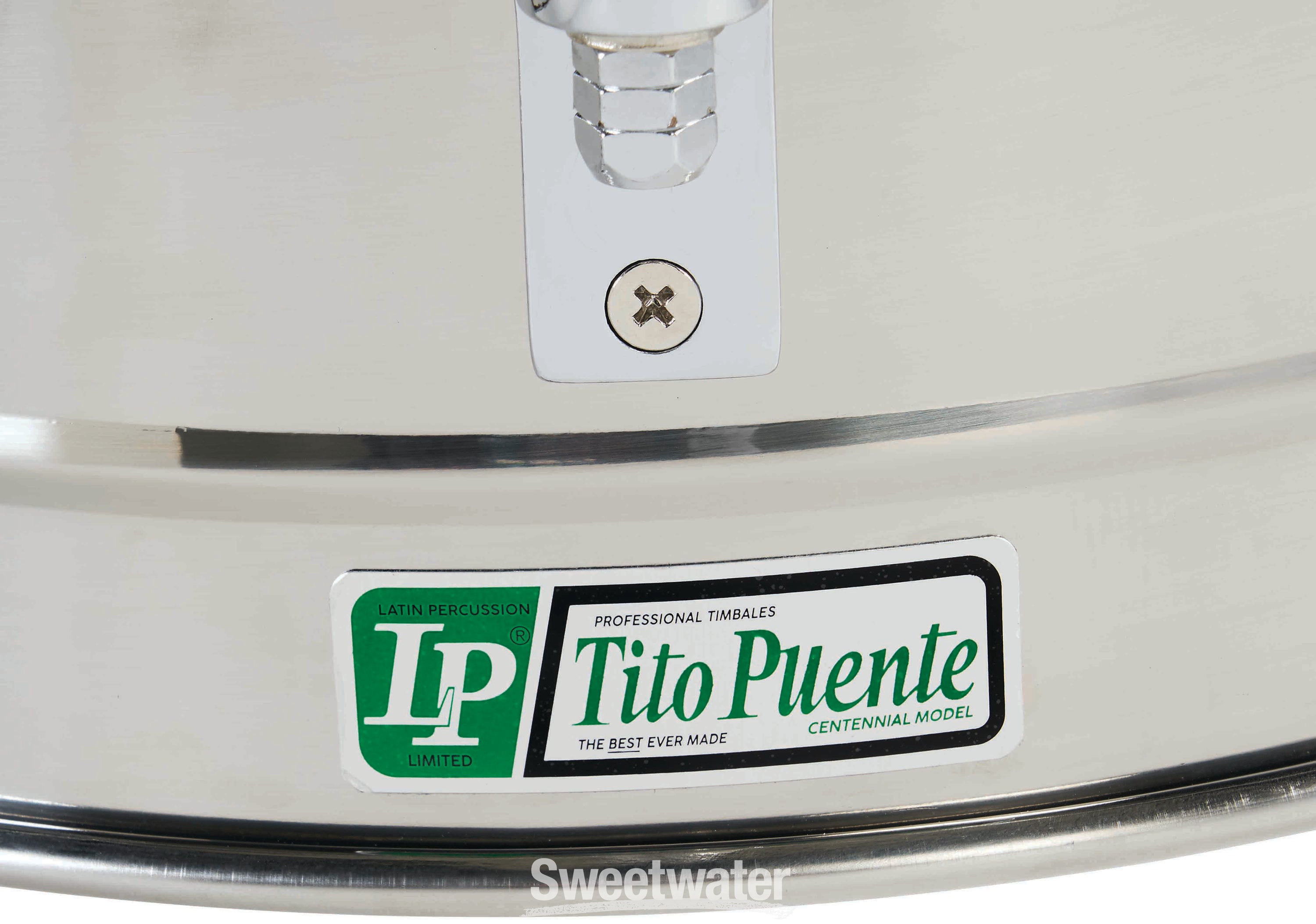 Latin Percussion Tito Puente Limited Centennial Timbale Set