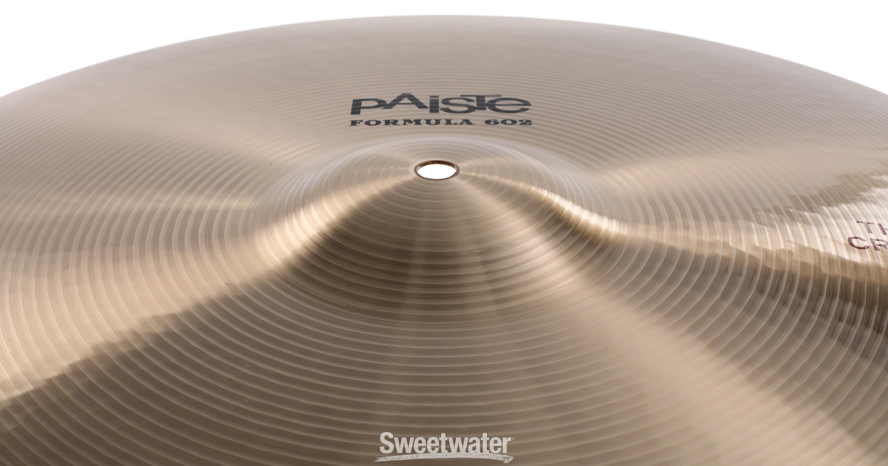 Paiste 19 inch Formula 602 Thin Crash Cymbal