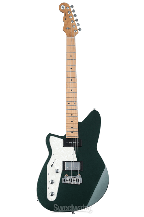 Reverend Left handed Double Agent W Electric Guitar with Maple Fingerboard Outfield Ivy
