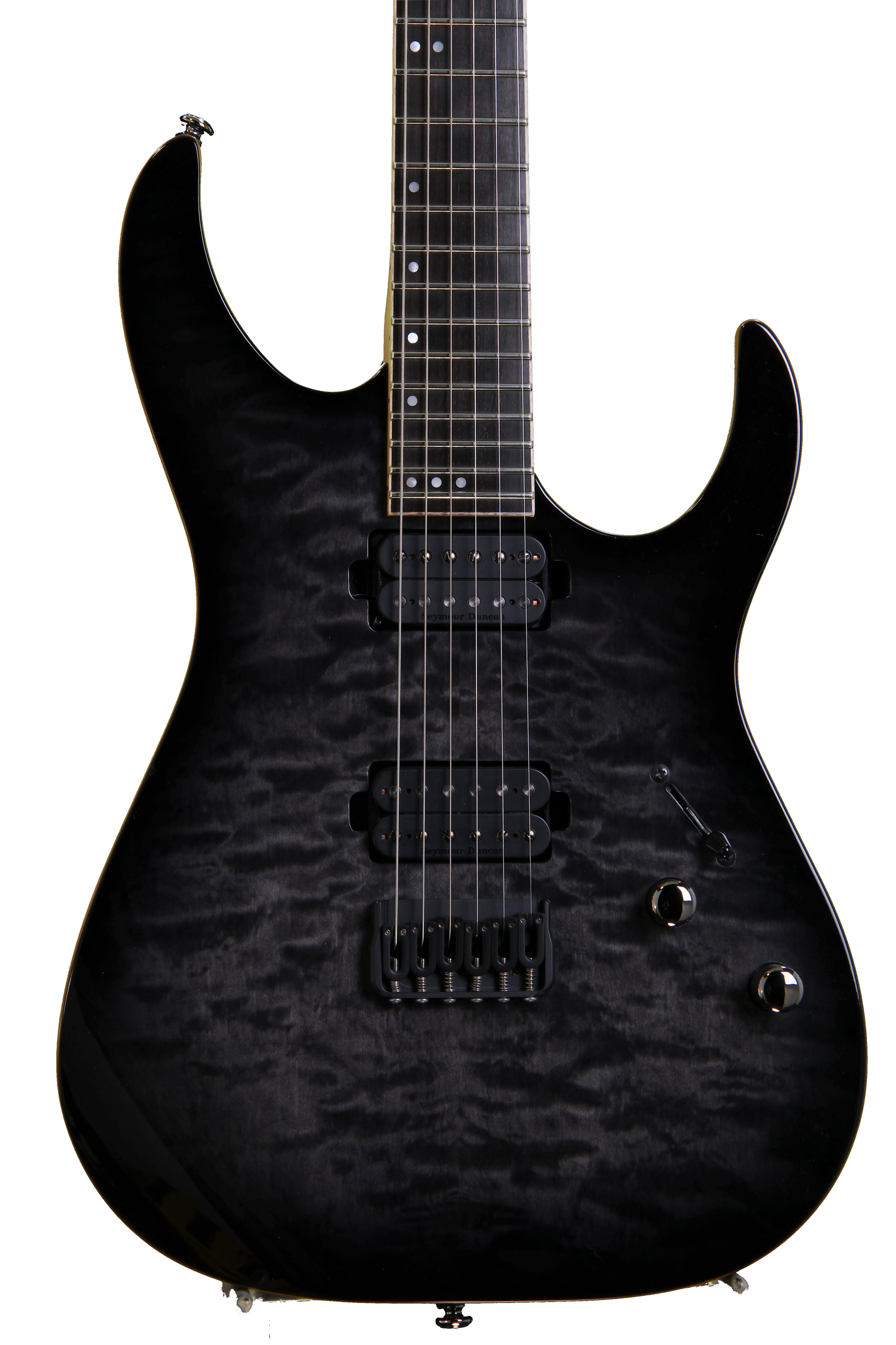 Schecter Banshee-6 Passive - Trans Black Burst | Sweetwater