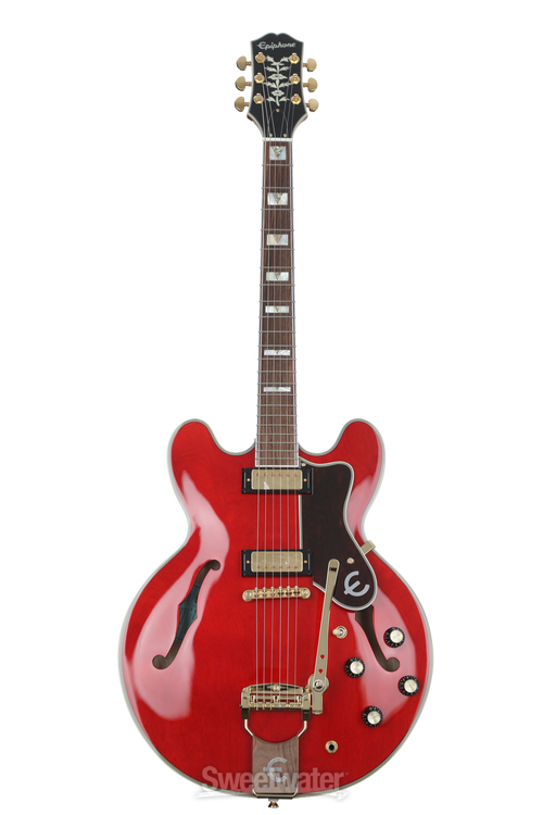 Epiphone 150th Anniversary Sheraton Semi-hollowbody Electric Guitar -  Cherry | Sweetwater