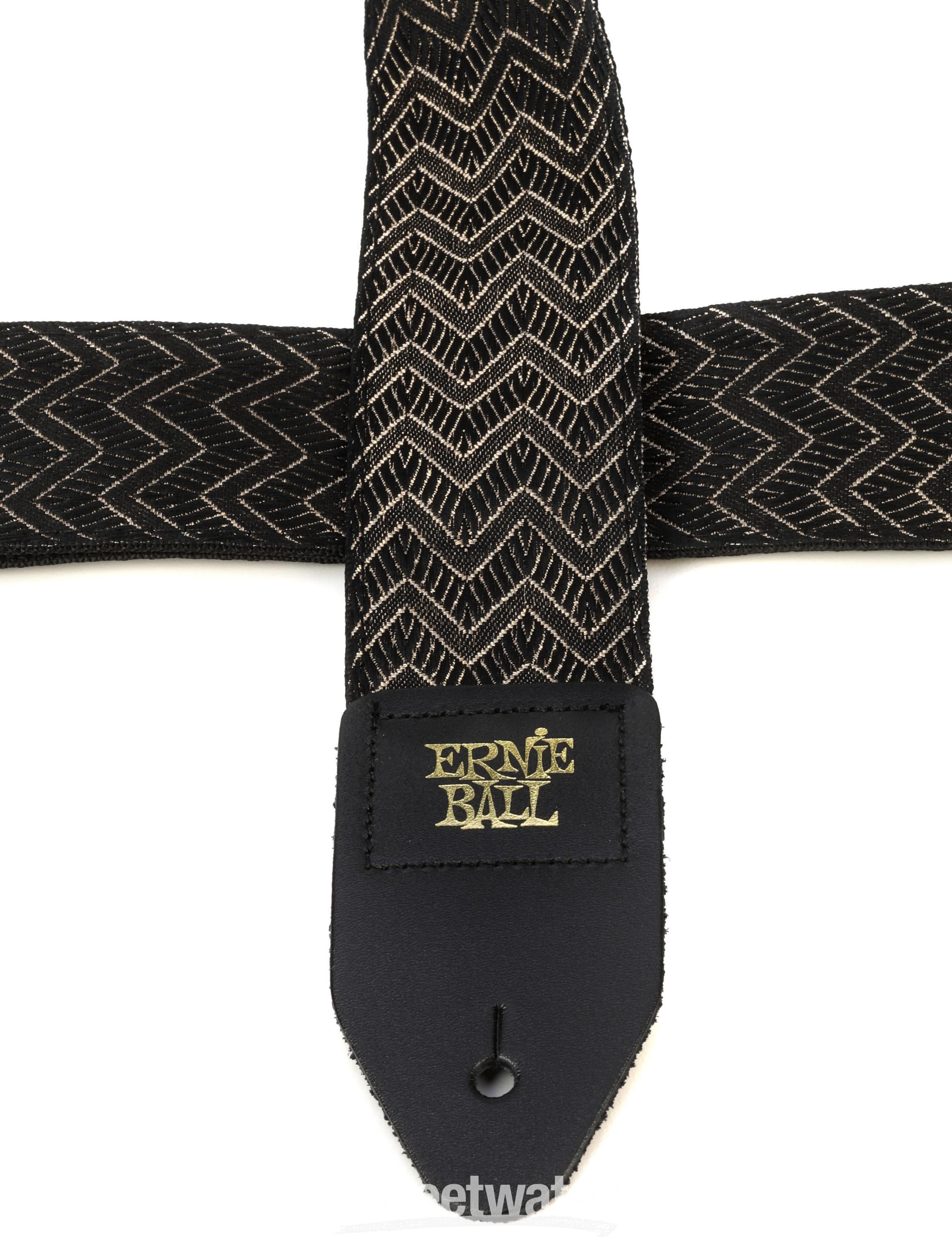 Ernie Ball Classic Jacquard Guitar Strap - Golden Waves