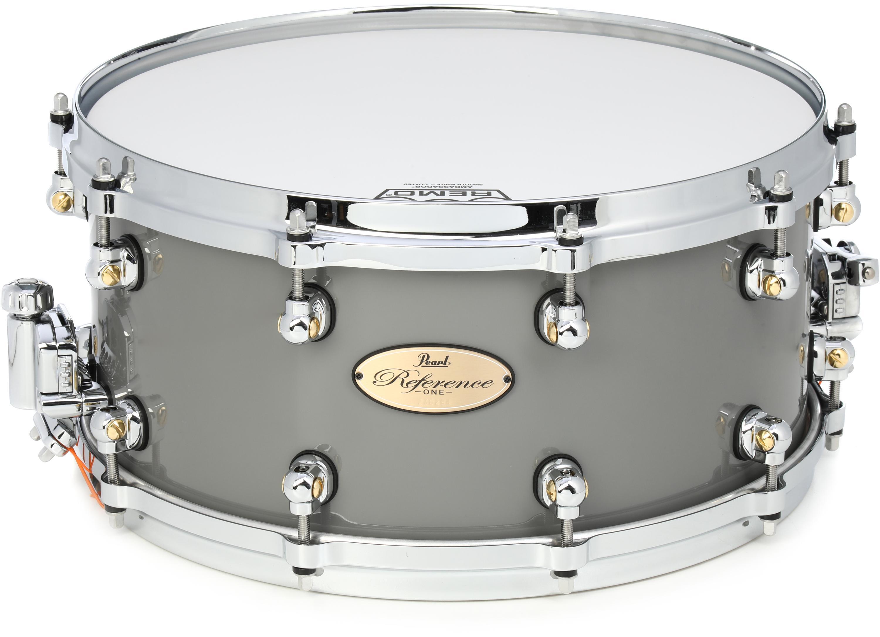 Photo of Pearl Reference One Snare Drum - 6.5 inches x 14 inches, Putty Gray