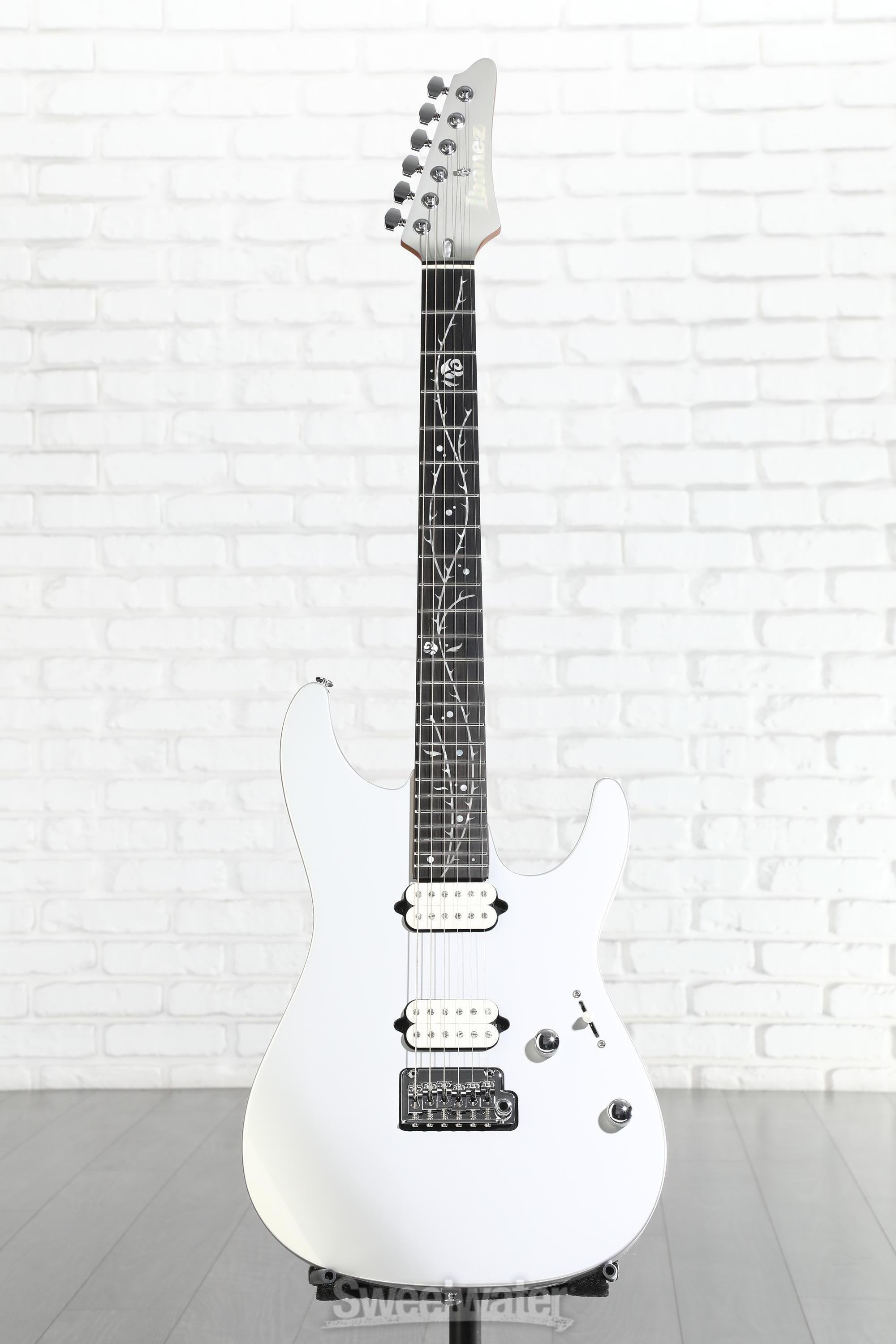 Ibanez TOD10 Tim Henson Signature Electric Guitar - Classic Silver