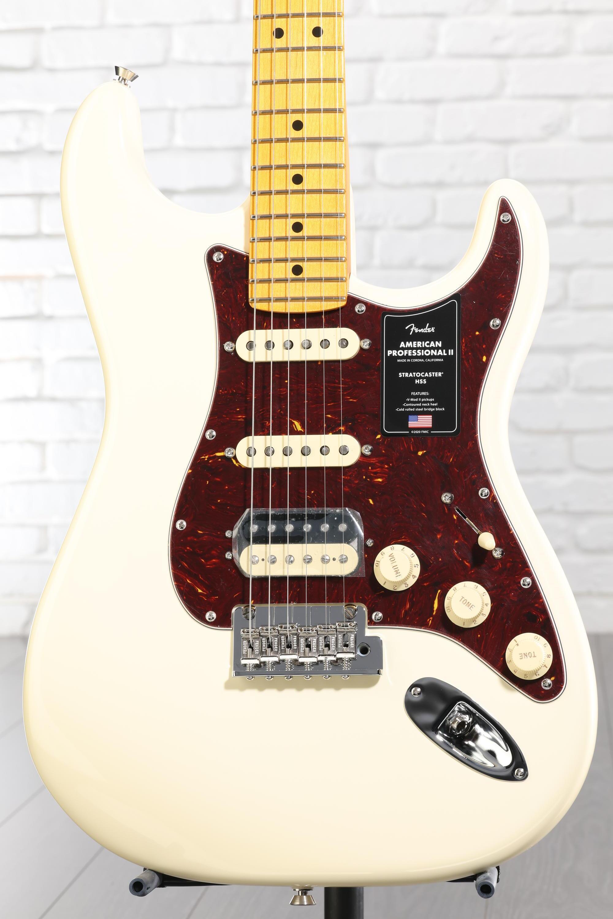 Fender American Professional II Stratocaster HSS - Olympic White