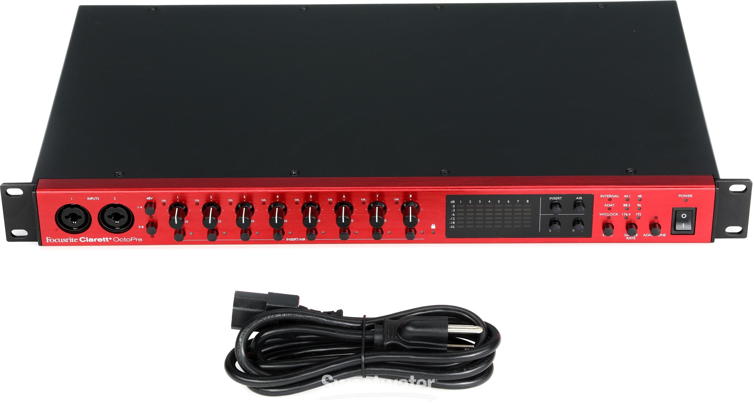 Focusrite Clarett+ OctoPre 8-channel ADAT Preamp | Sweetwater