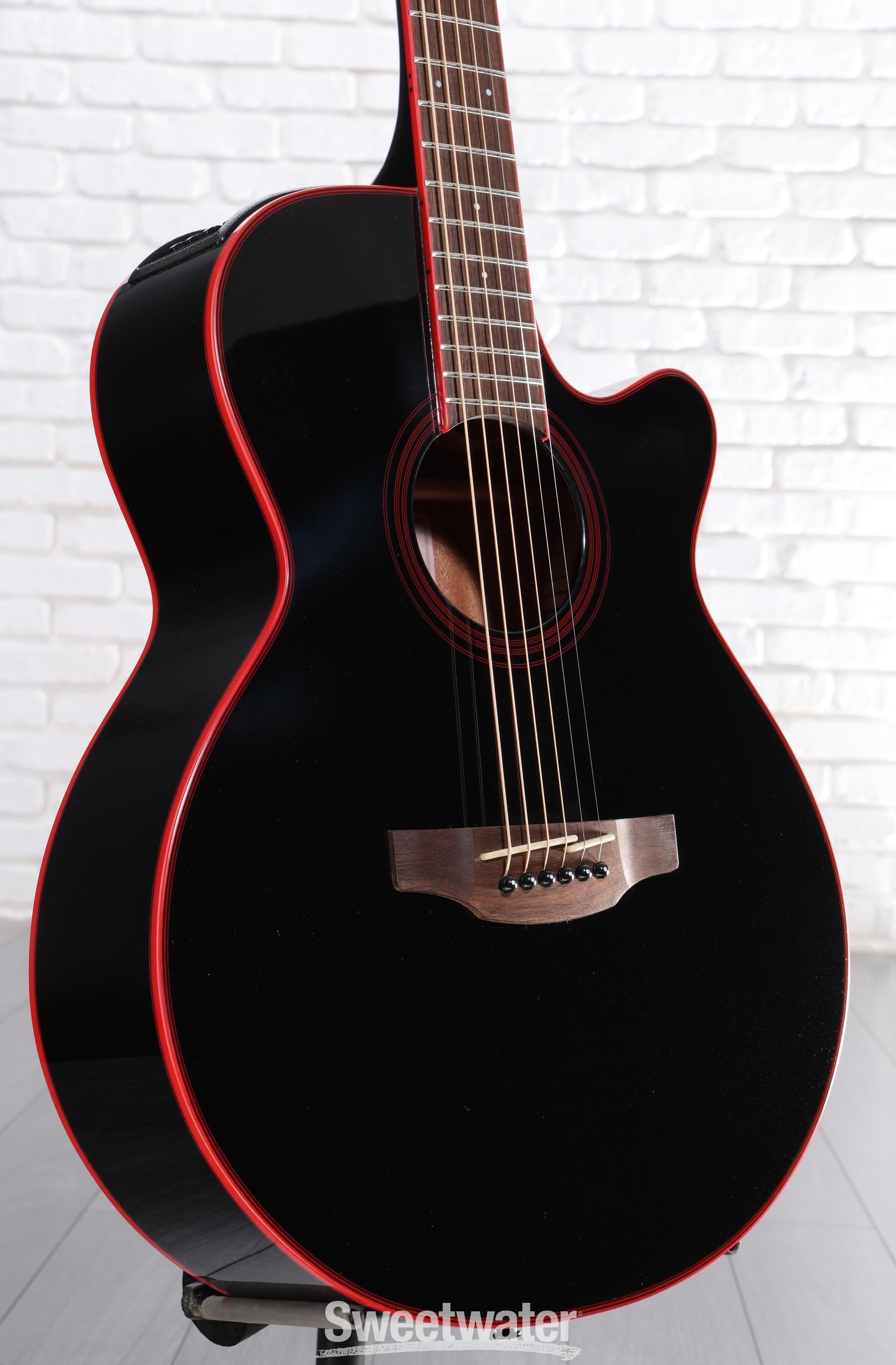 Photo of Takamine GF49CE FXC Acoustic-electric guitar - Cosmic Black
