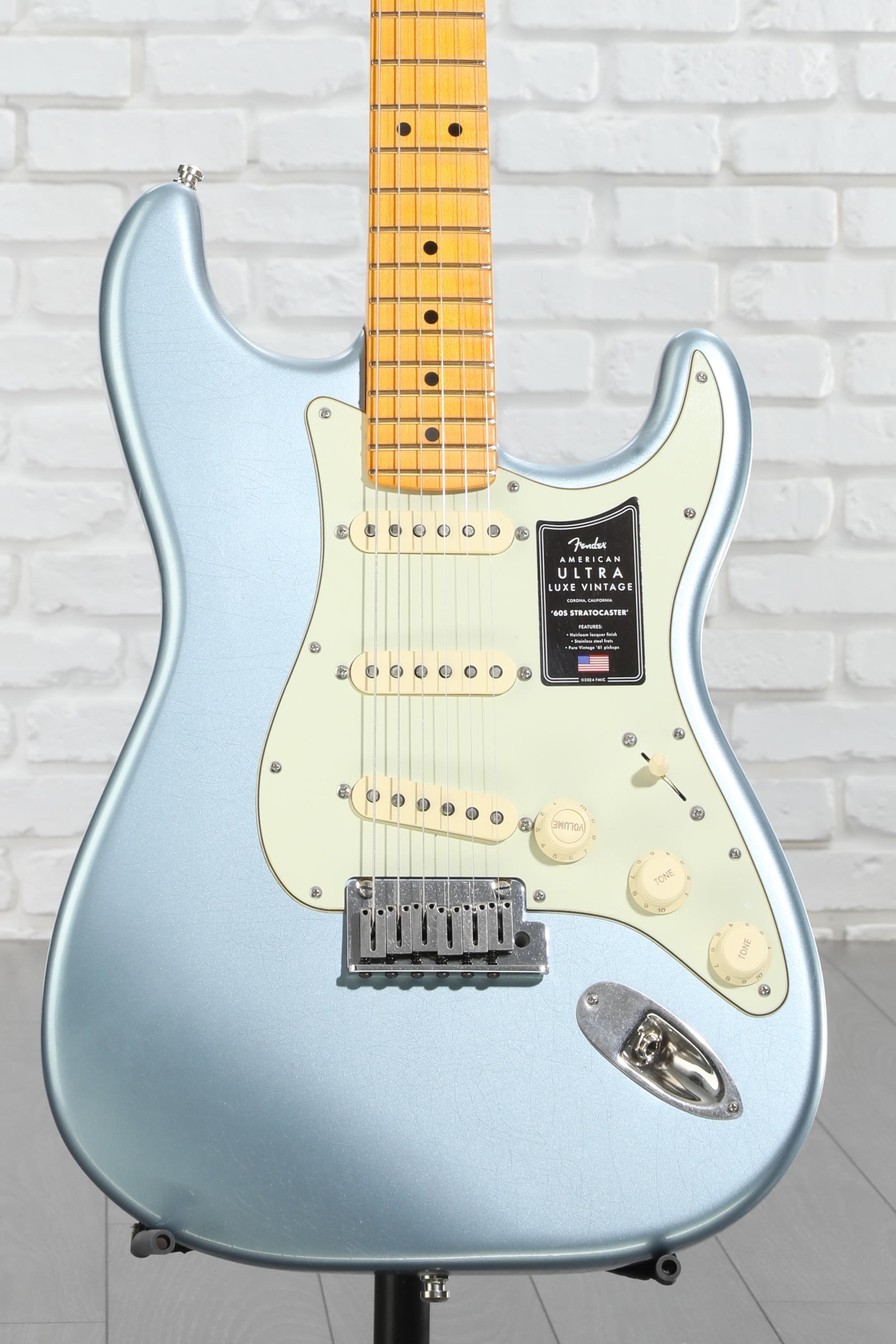 ギター Fender USA 60s Stratocaster Fender American Ultra Luxe Vintage '60s Stratocaster Electric