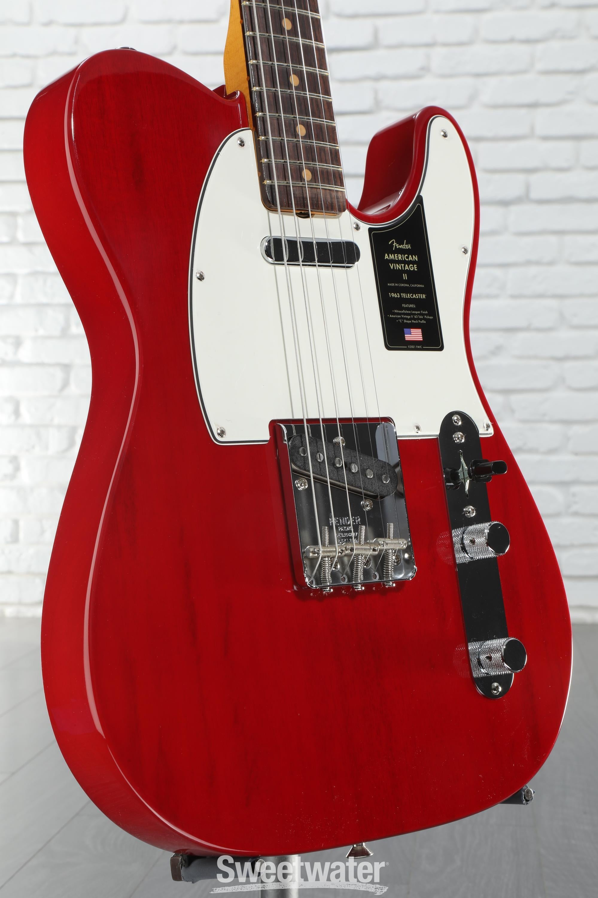 Fender USA American Vintage II 1963 Telecaster (Crimson Red