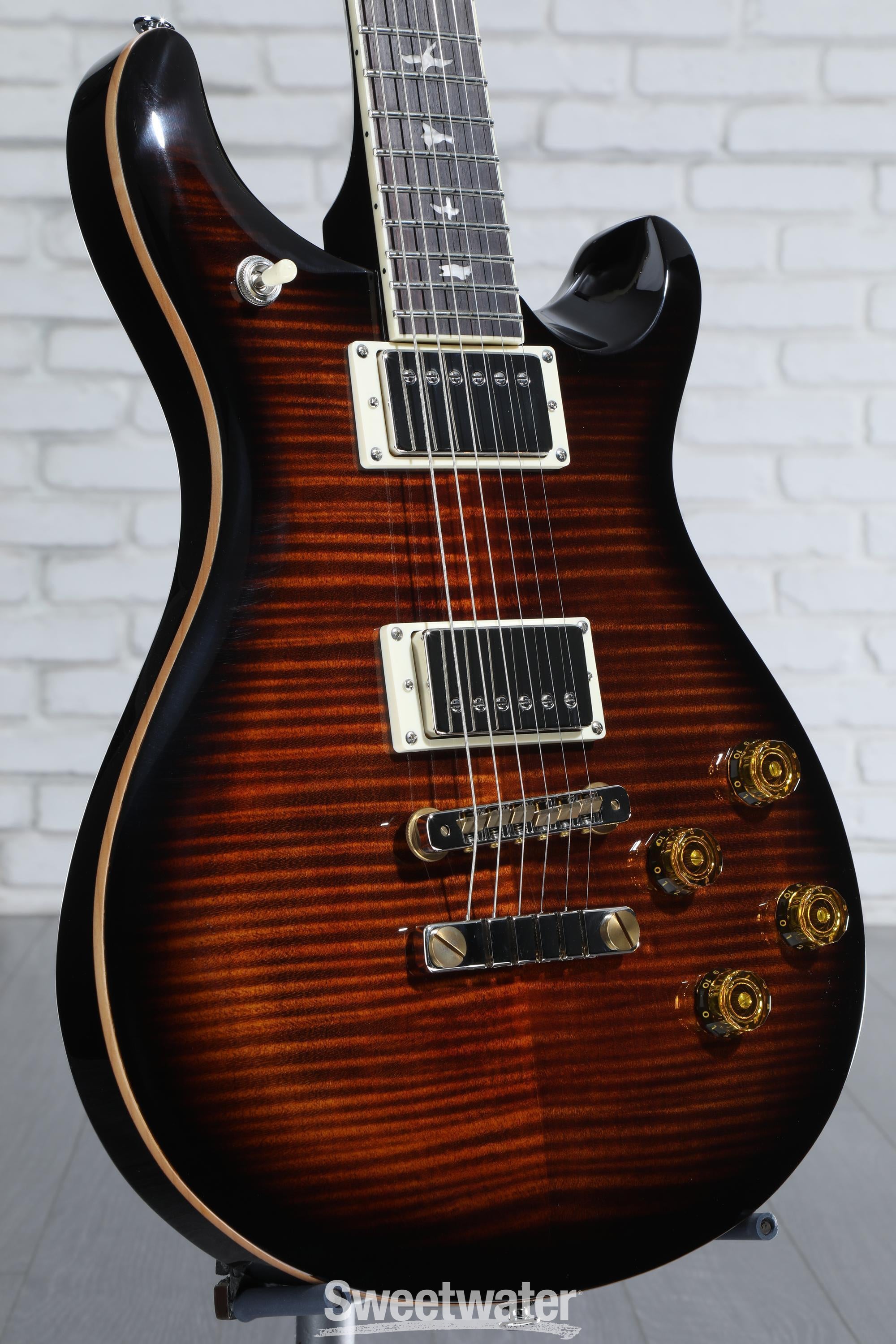 PRS SE McCarty 594 Electric Guitar - Black Gold Burst | Sweetwater