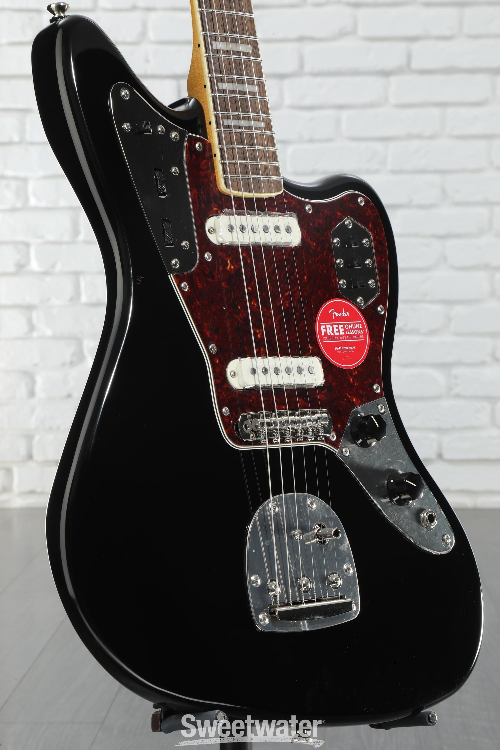 Squier Classic Vibe '70s Jaguar Electric Guitar Black