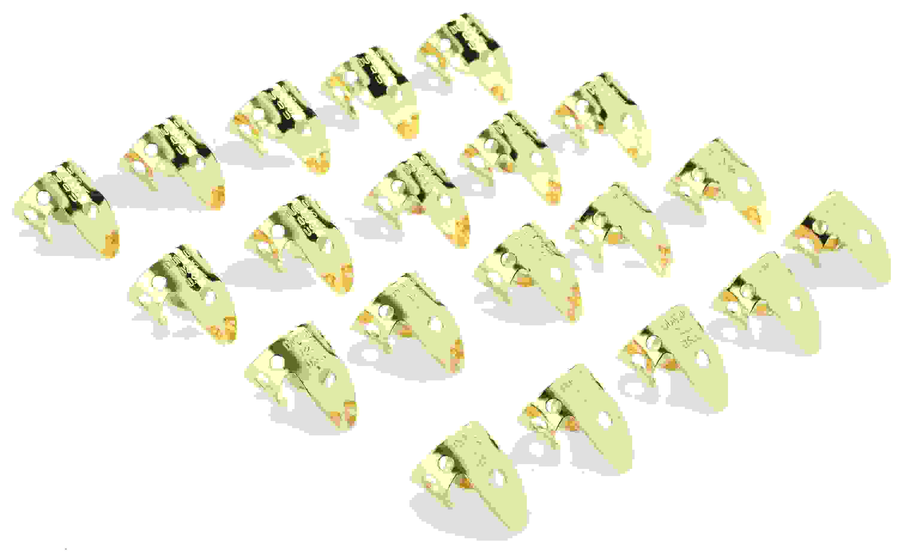 Dunlop 37R Brass Fingerpicks - .0225 20-Pk