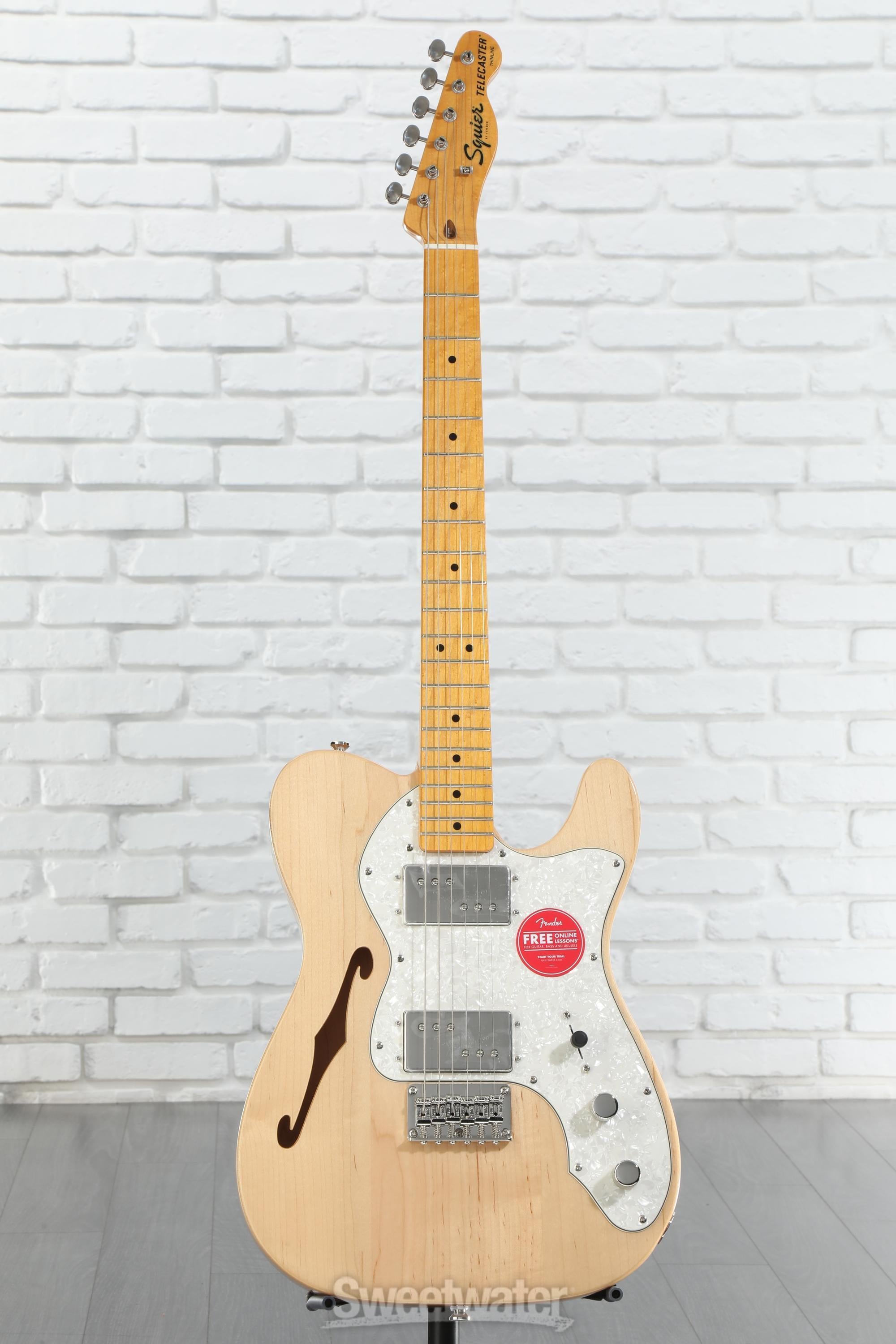 ギター Fender Traditional Telecaster Thinline Fender Japan MIJ FSR Collection Traditional 70s Telecaster