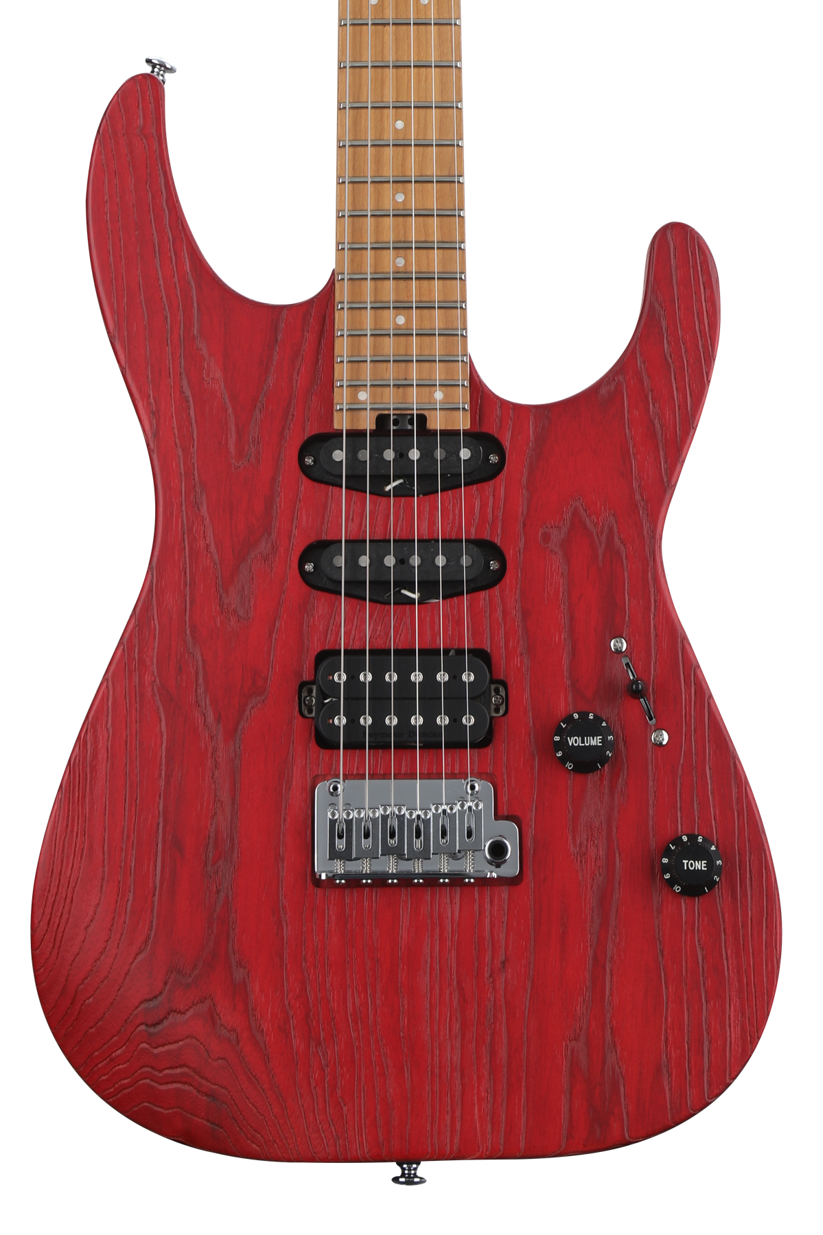 Charvel Pro-Mod DK24 HSS 2PT CM - Red Ash | Sweetwater