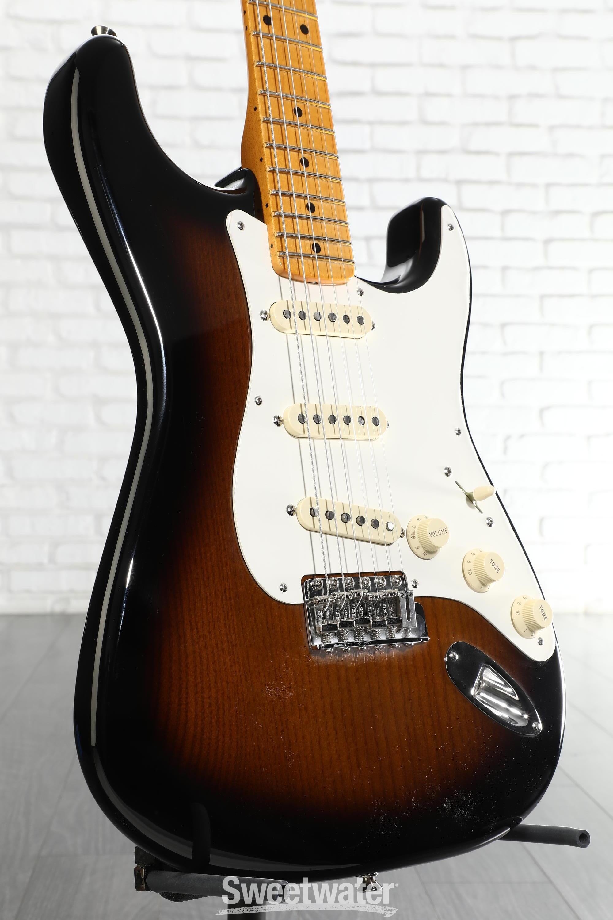 Photo of Fender Stories Collection Eric Johnson 1954 "Virginia" Stratocaster - 2-Tone Sunburst
