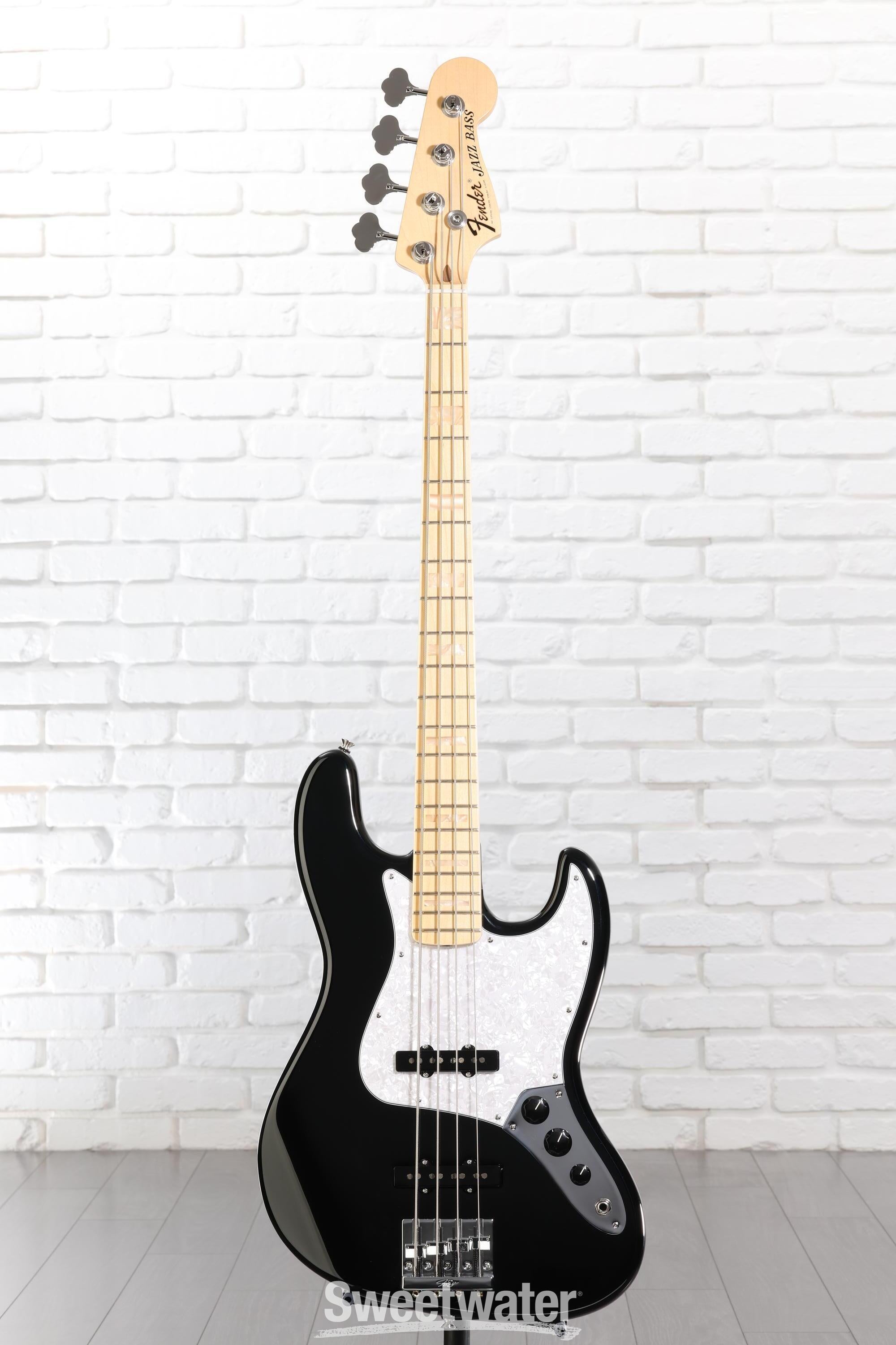 Fender USA Geddy Lee Jazz Bass - Black Reviews | Sweetwater