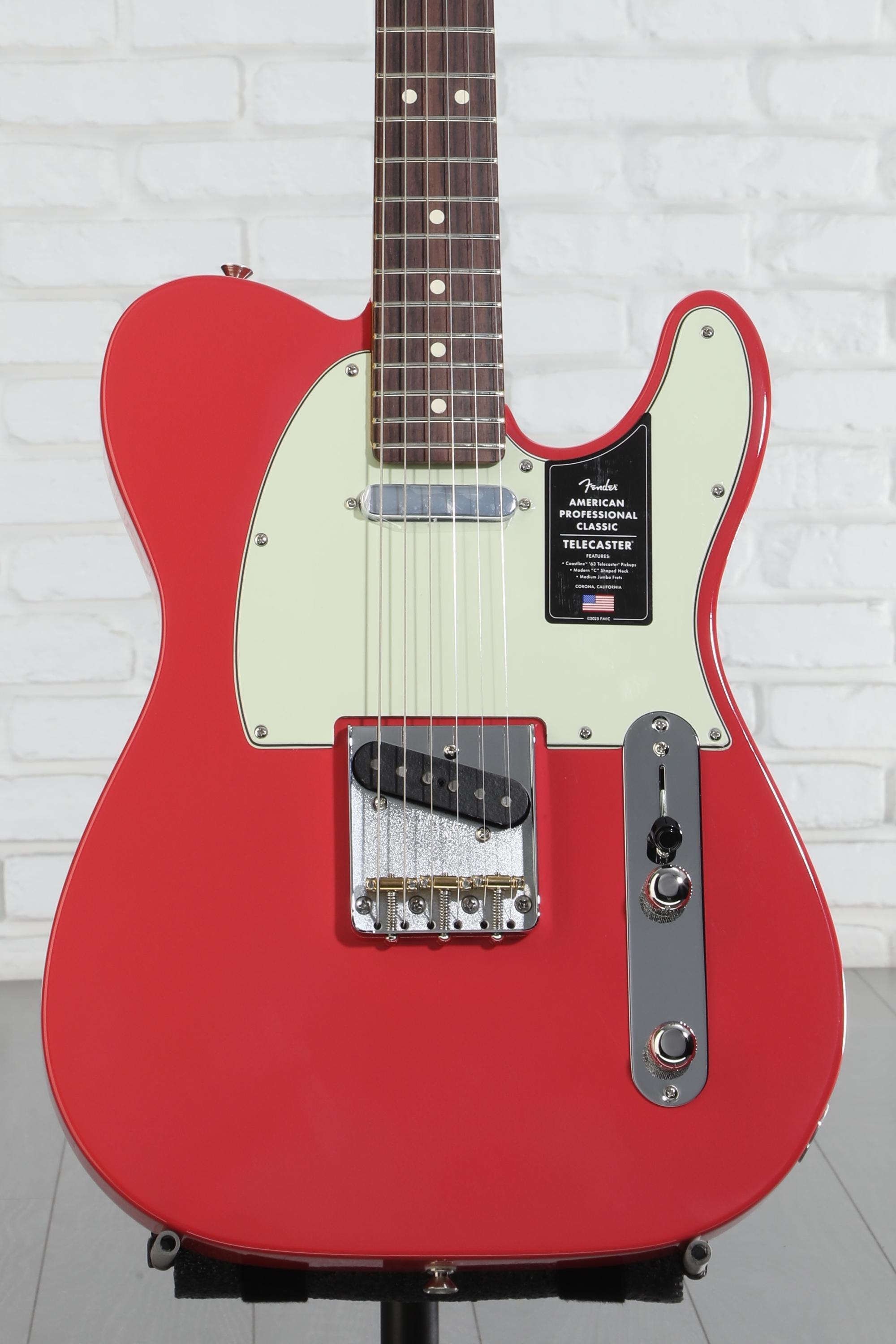 Fender USAテレキャスター レッド Fender USA American Ultra II Telecaster (Sinister Red/Maple