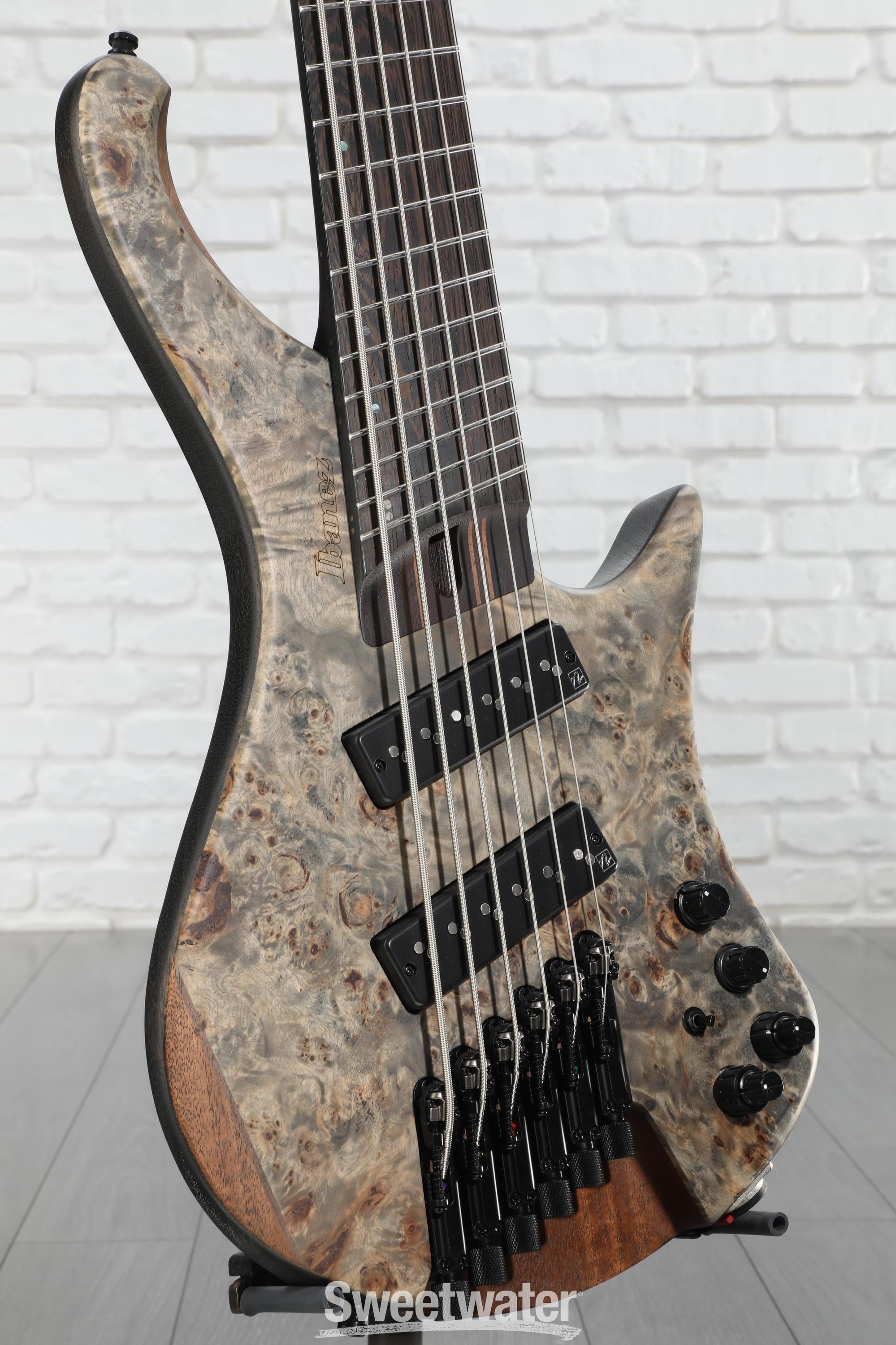 Ibanez Bass Workshop EHB1506MS Bass Guitar - Black Ice Flat