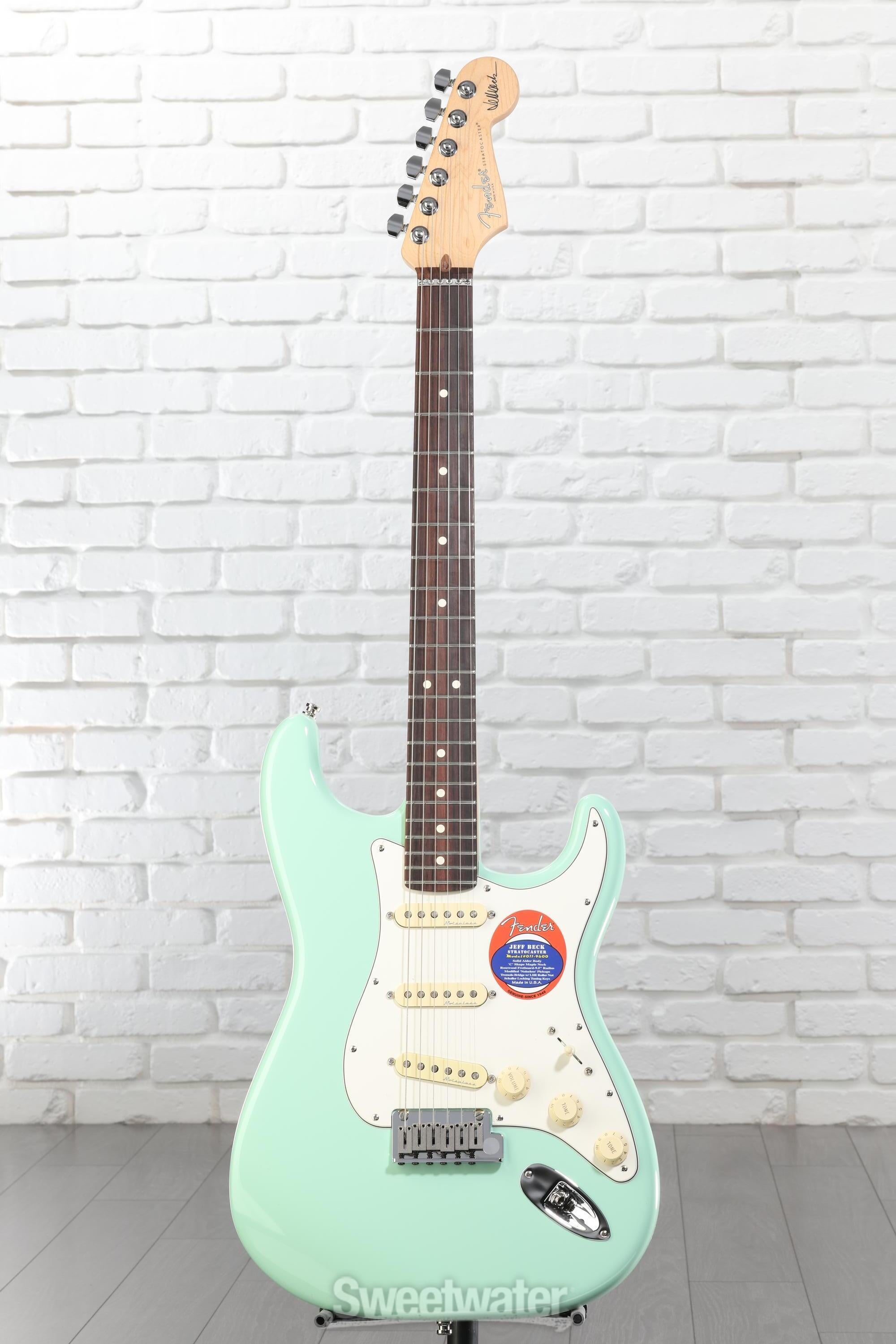 Fender Jeff Beck Stratocaster - Surf Green with Rosewood