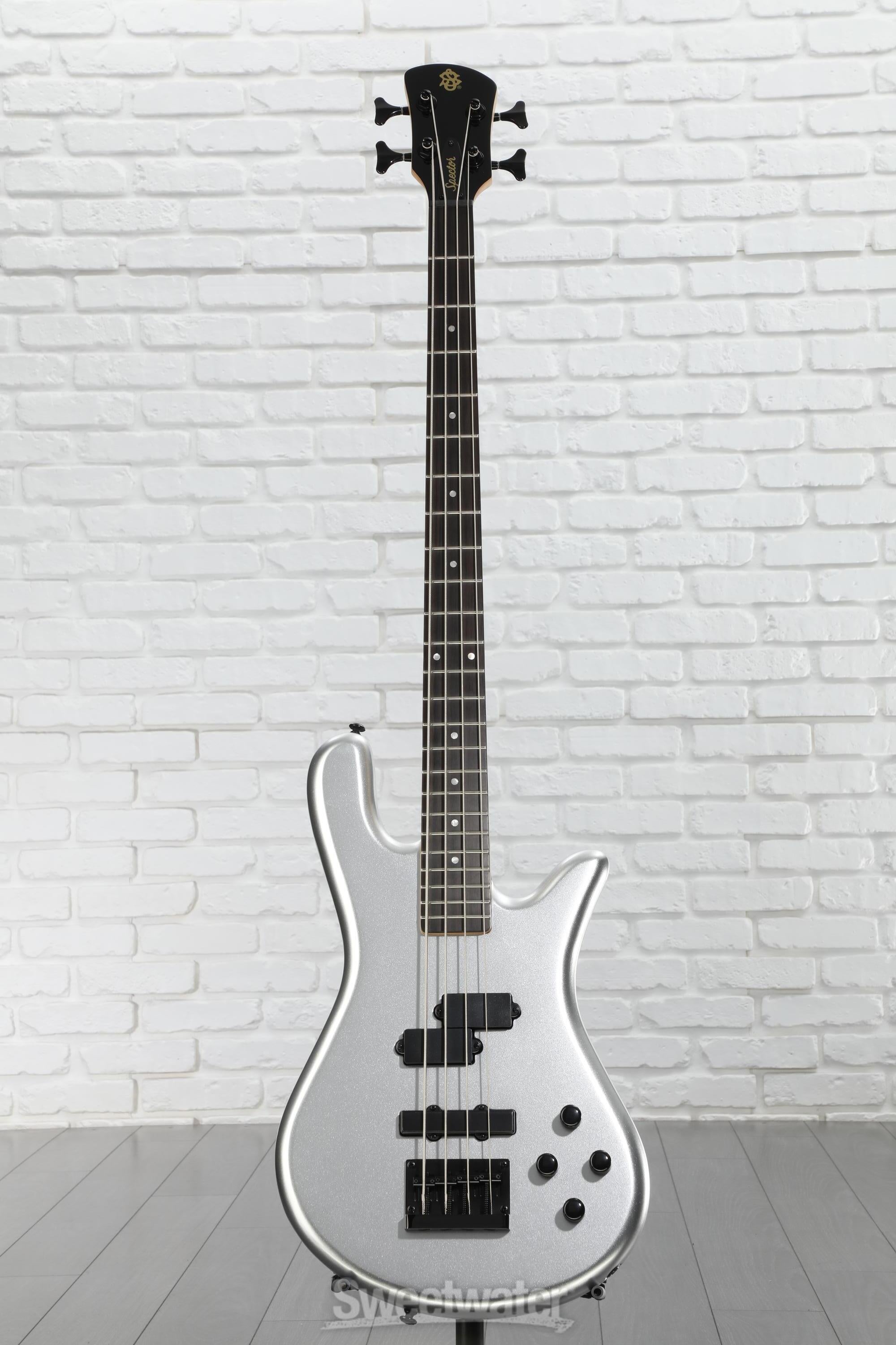 Spector Performer 4 Bass Guitar - Silver | Sweetwater
