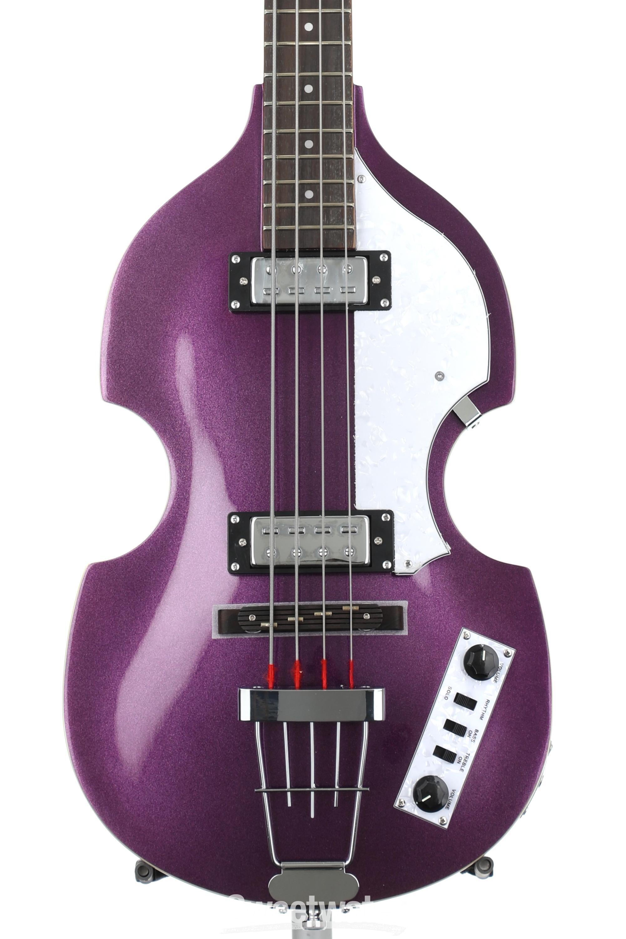 Hofner Ignition Violin Bass Dent and Scratch - Metallic