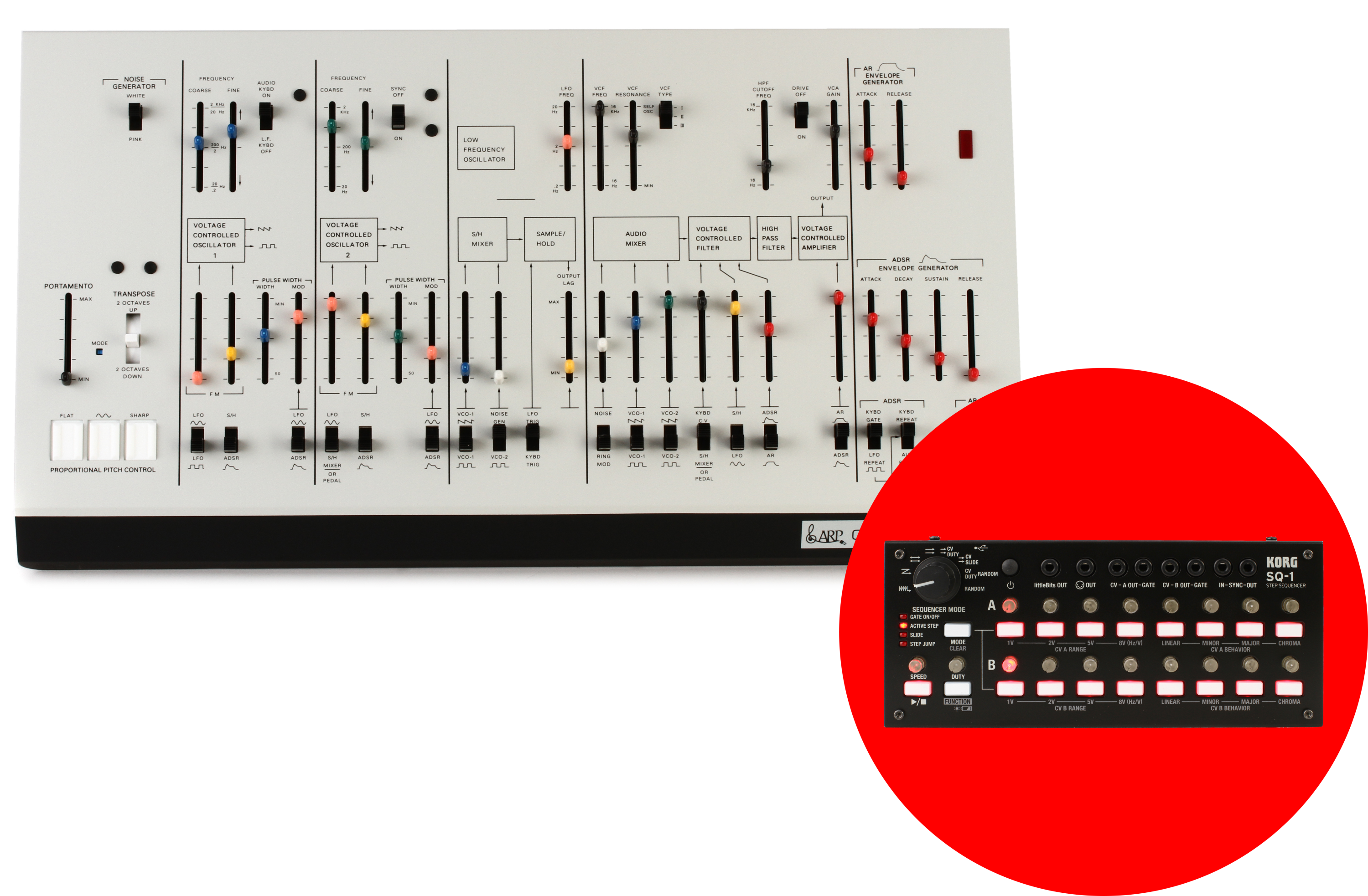 ARP Odyssey Synthesizer Module - White | Sweetwater