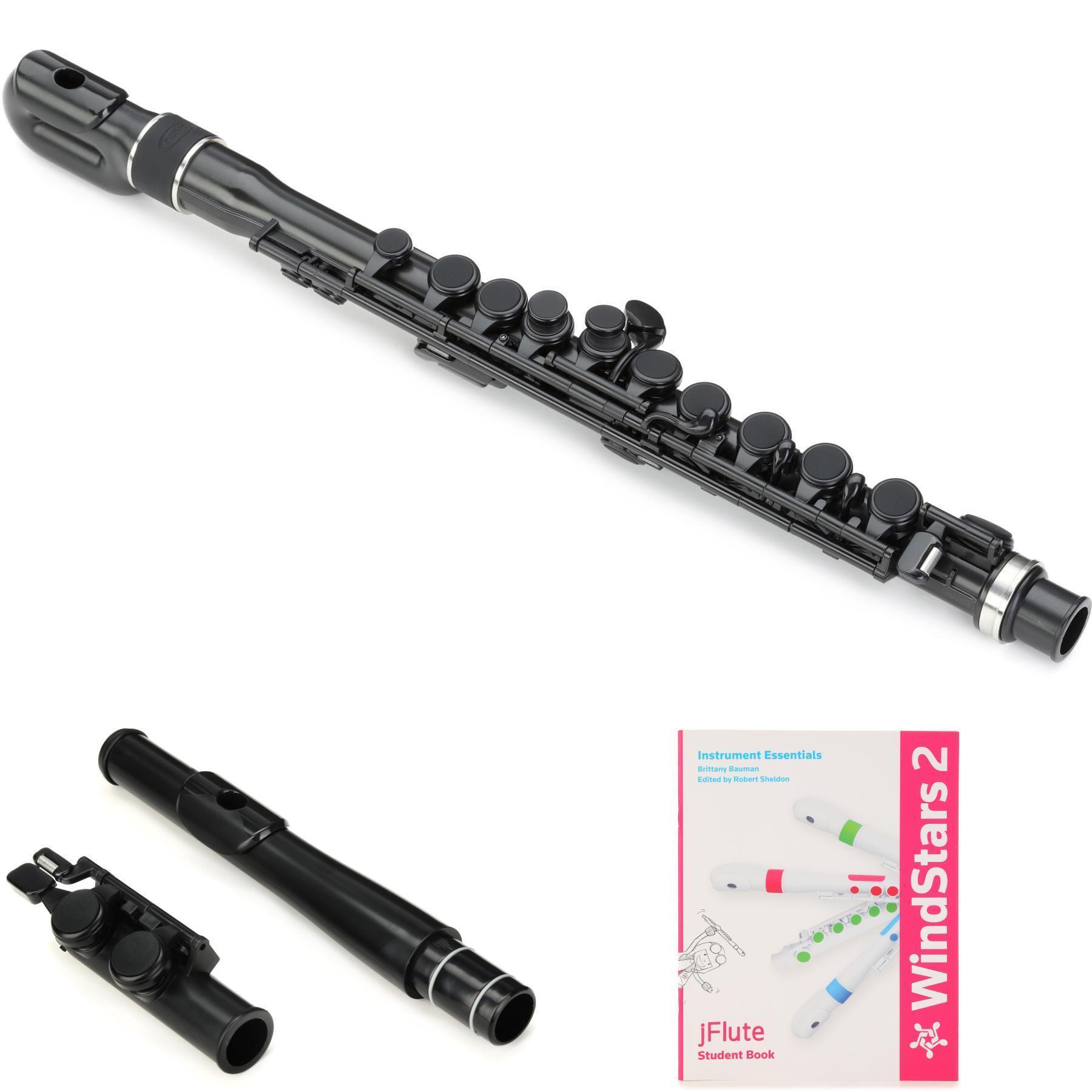 Nuvo jFlute Standard Kit - Black | Sweetwater
