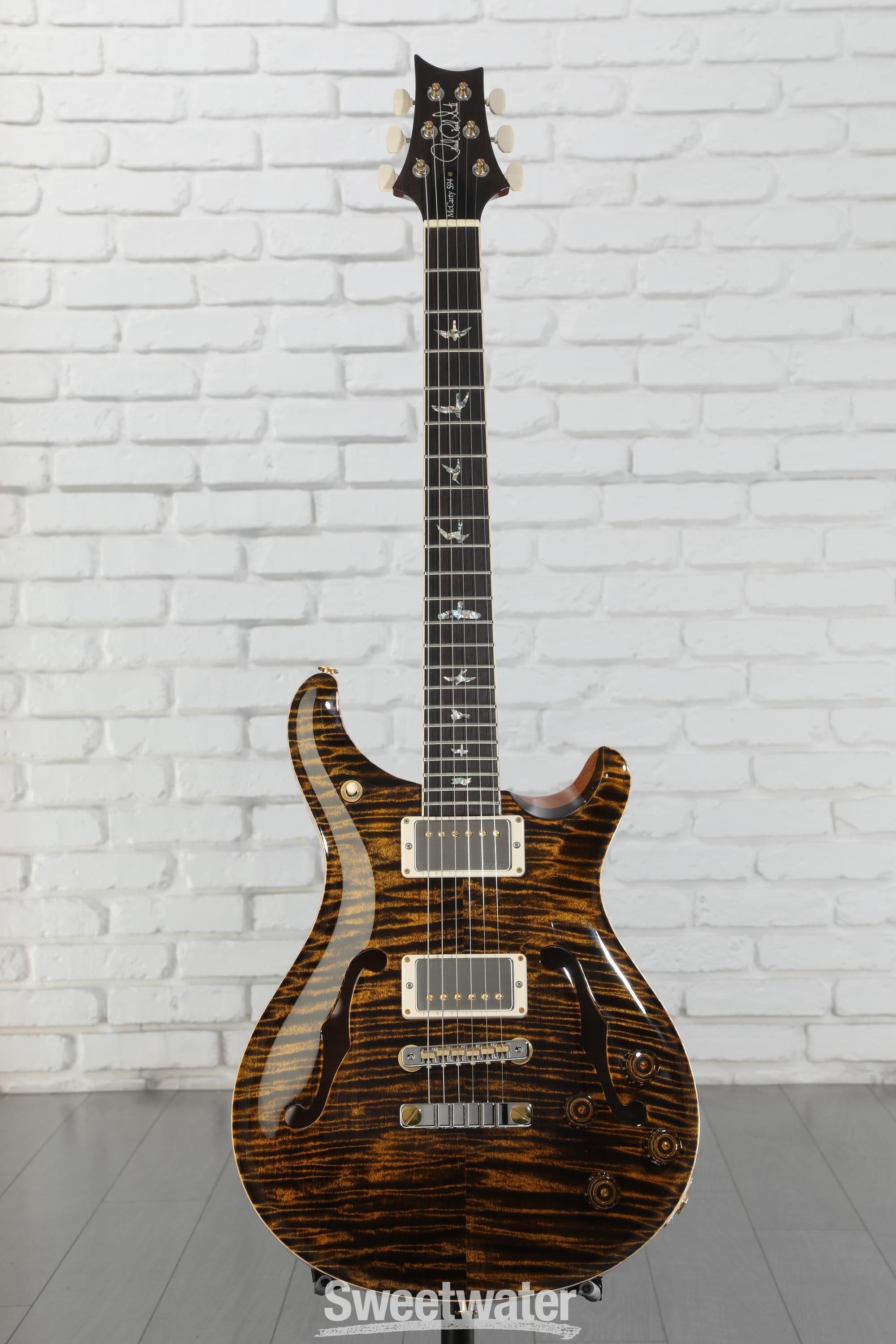 ギター PRS McCarty594HollowbodyIIArtistPackage PRS McCarty 594 Hollowbody II 10-Top Electric Guitar - Yellow