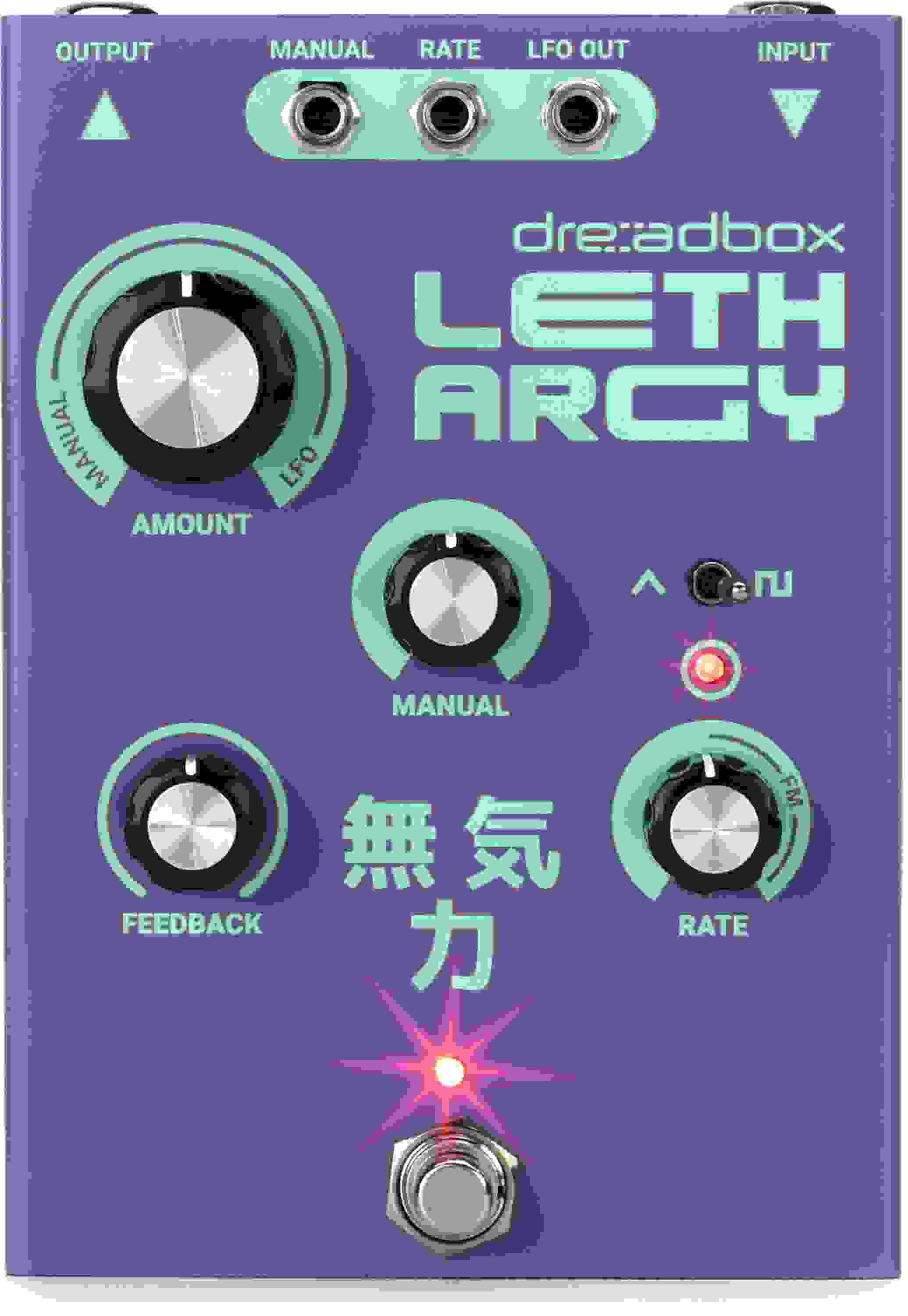 Dreadbox Lethargy 8-Stage Phaser Effect Pedal