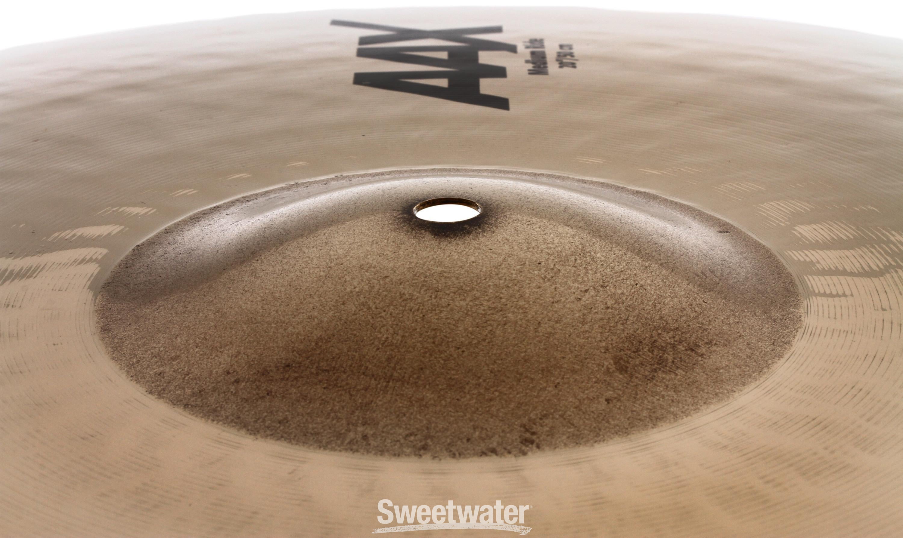 Sabian 20 inch AAX Medium Ride Cymbal - Brilliant Finish | Sweetwater