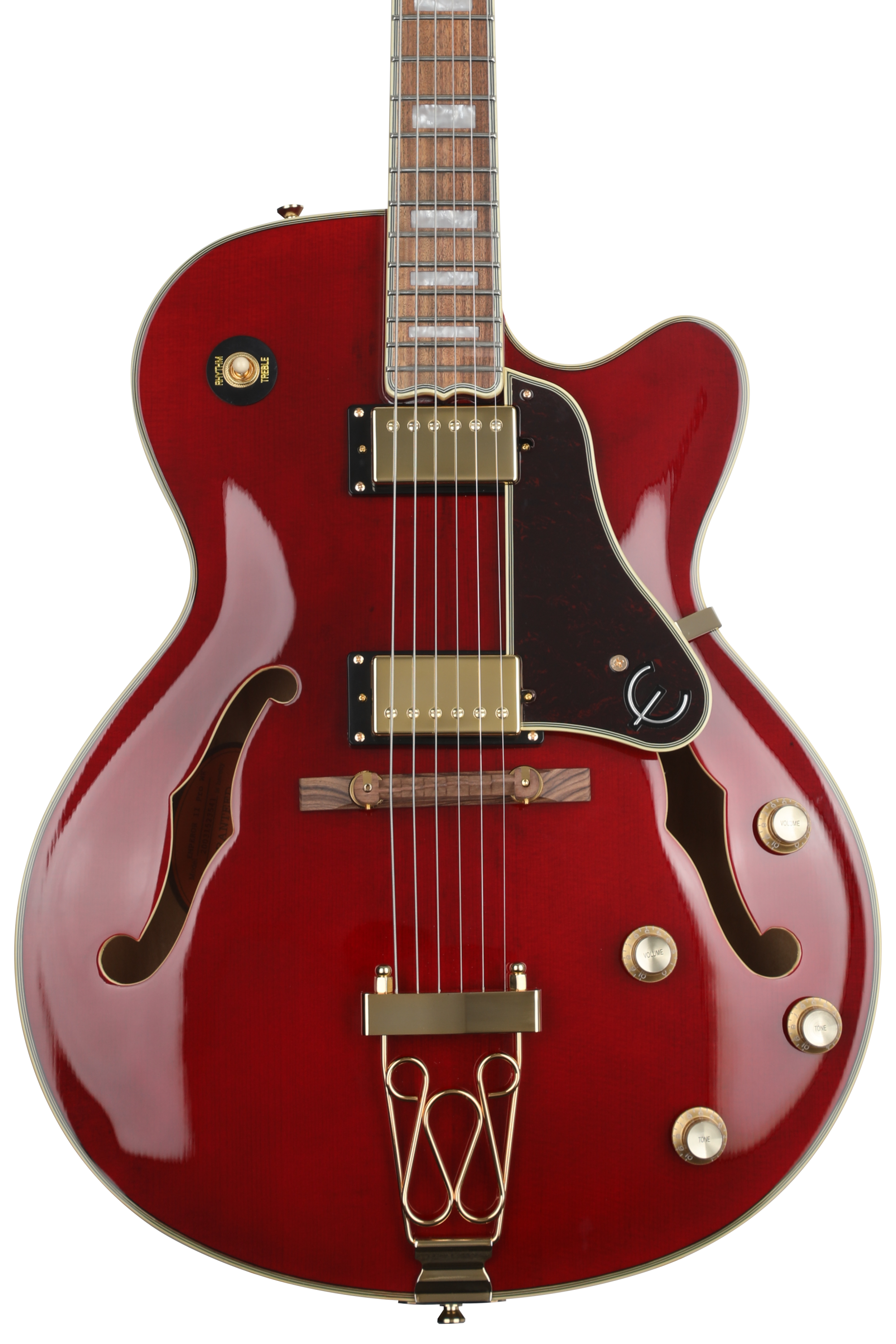 Epiphone Joe Pass Emperor-II PRO Hollowbody Electric Guitar - Wine